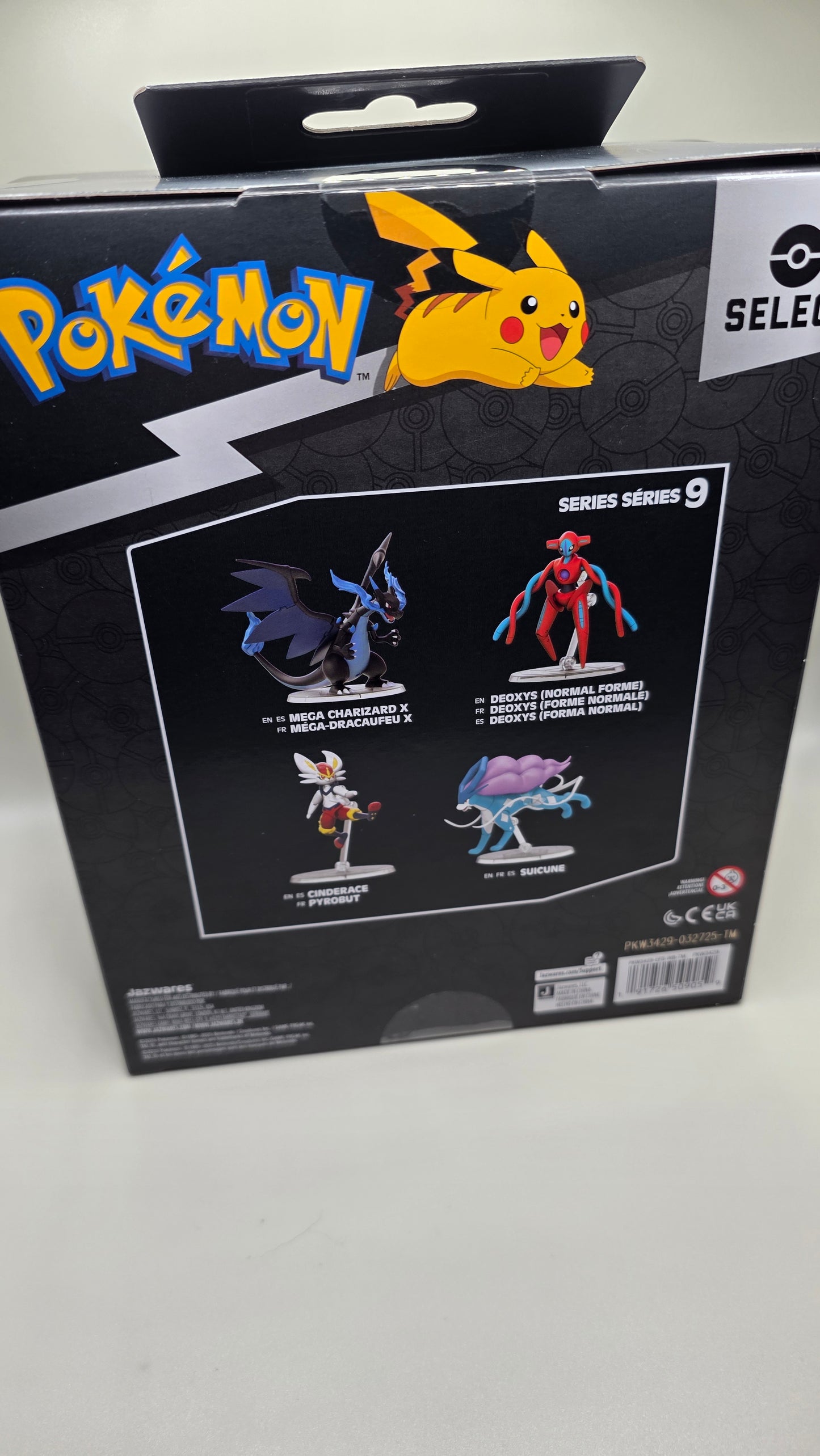 Pokemon Cindercade Trainer Team Series 9 Figure NIB (Target Exclusive)