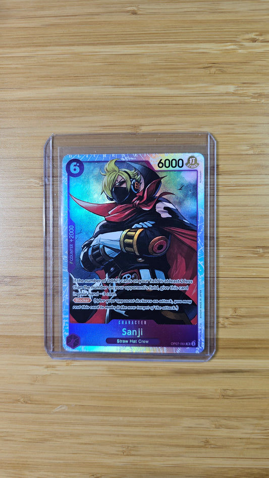 Sanji OP07-064 SR One Piece TCG (500 Years in the Future set) English