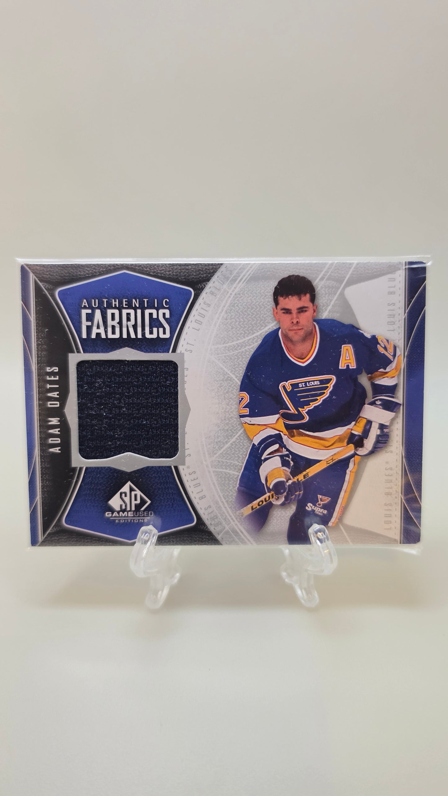 2010 Upper Deck Adam Oates Authentic Fabrics Card #AF-AD