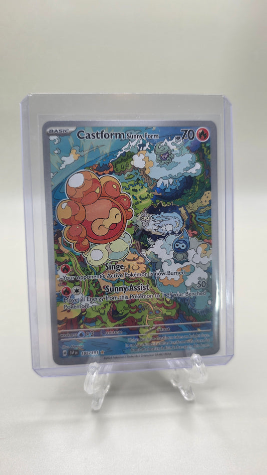 Castform Sunny Form 195/191 (Surging Sparks Set) English