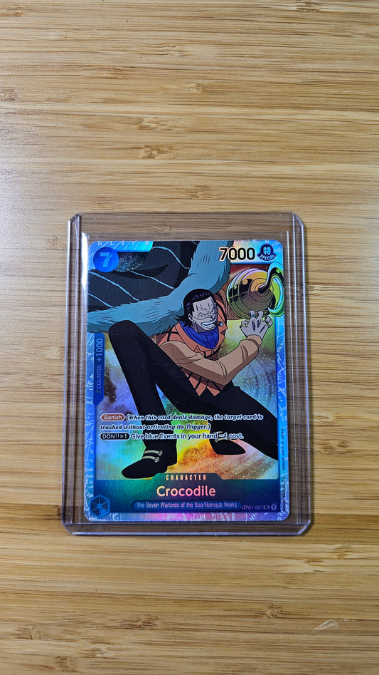 Crocodile OP01-067 SR One Piece TCG (Romance Dawn set)