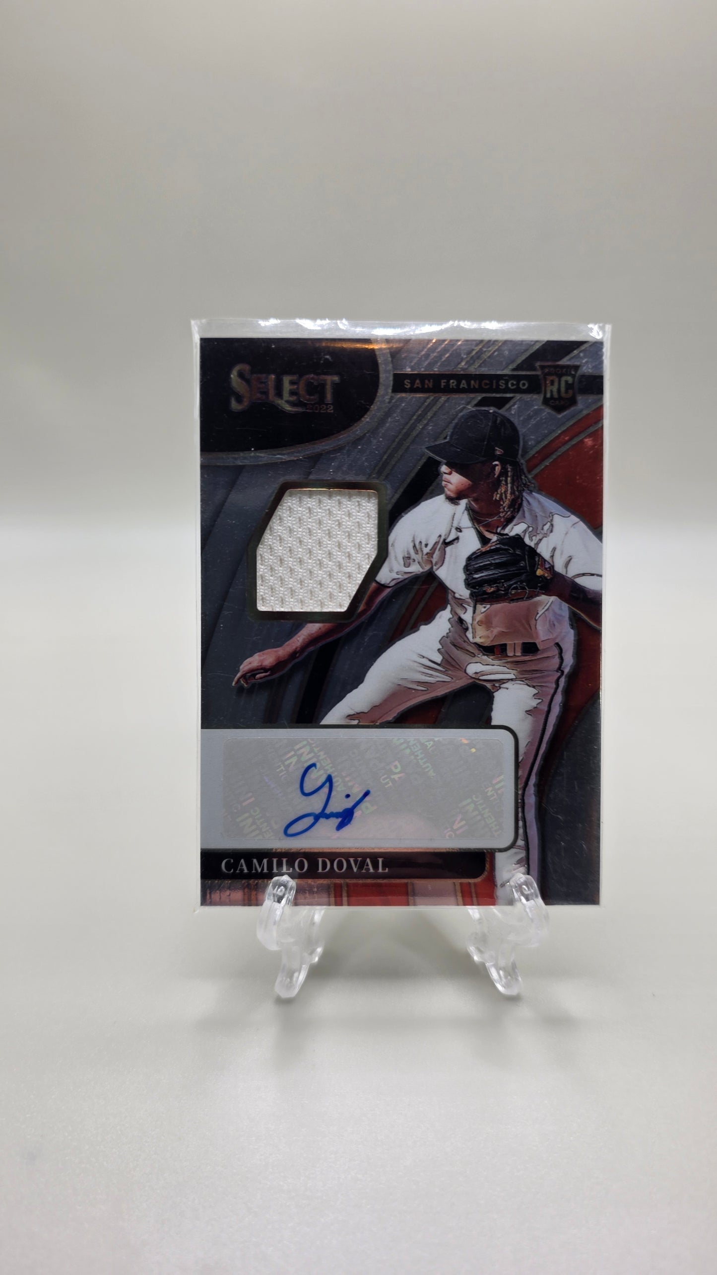 2022 Select Camilo Doval RPA # /299 Card # RJA-CD