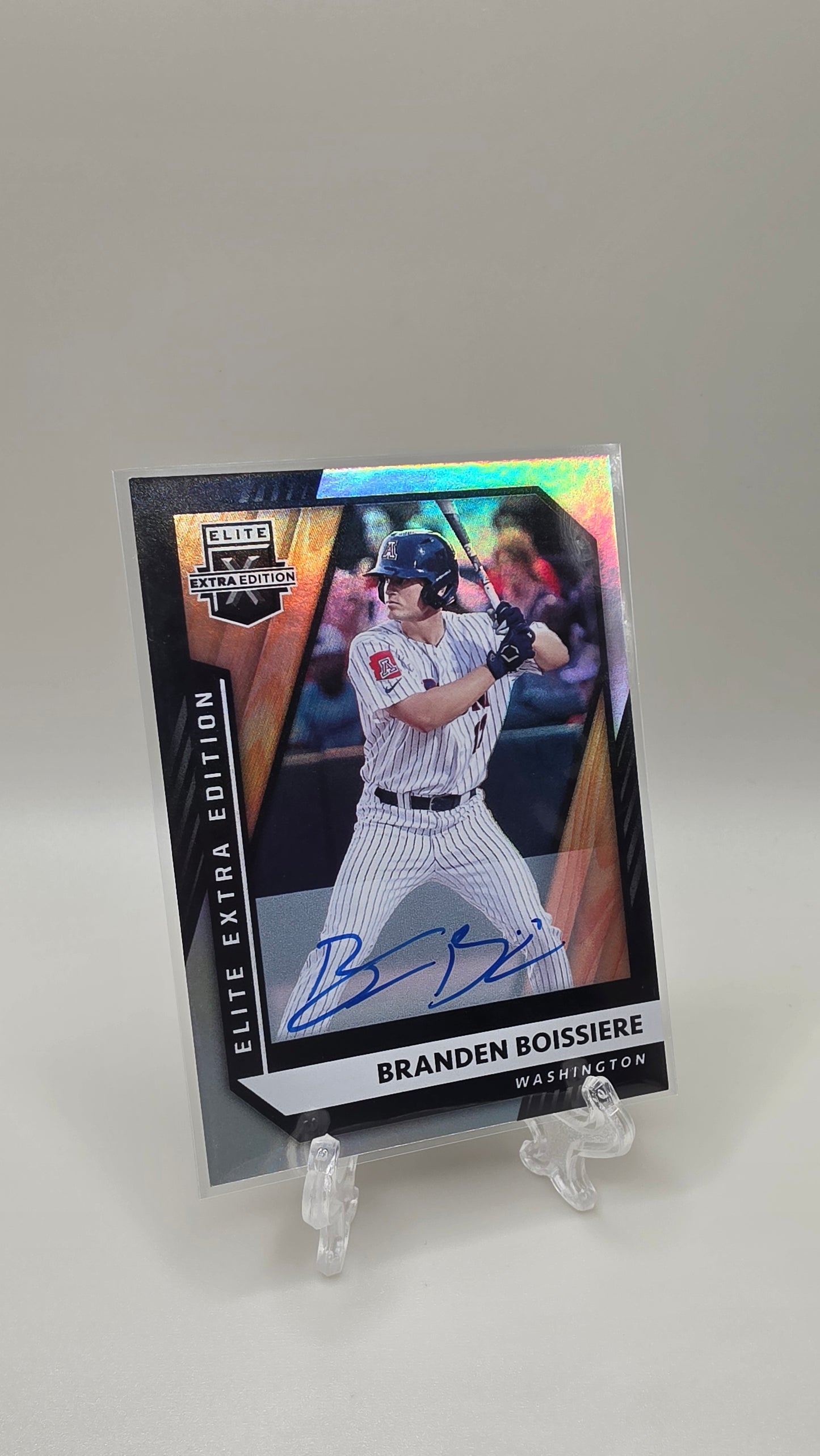 2021 Panini Elite Extra Edition Branden Boissiere Auto Card # 82