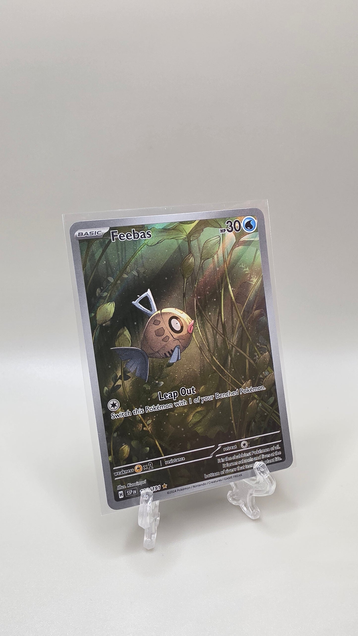 Pokémon TCG Feebas 198/191 Surging Sparks English