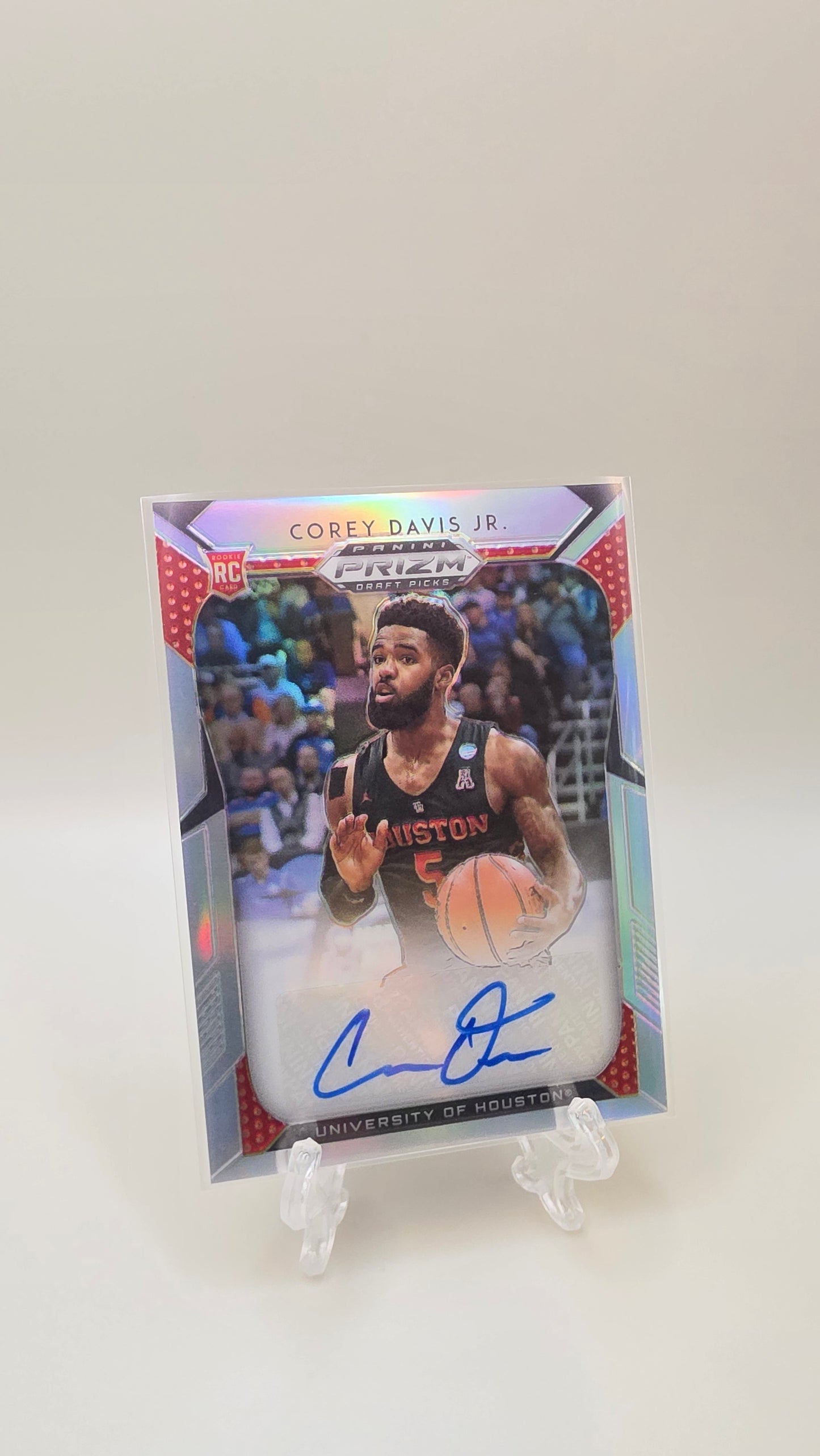 2019 Prizm Draft Corey Davis Jr. Silver RC Auto #109