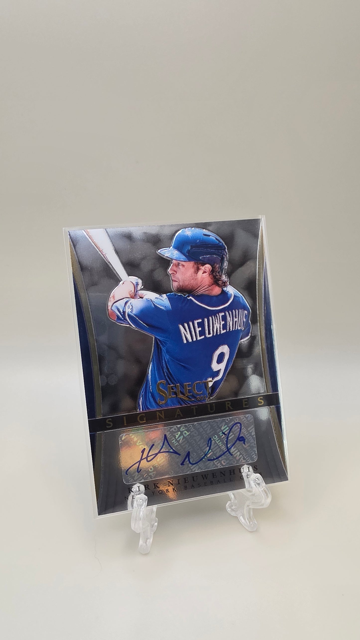 2013 Select Kirk Nieuwenhuis Signatures Auto #KN