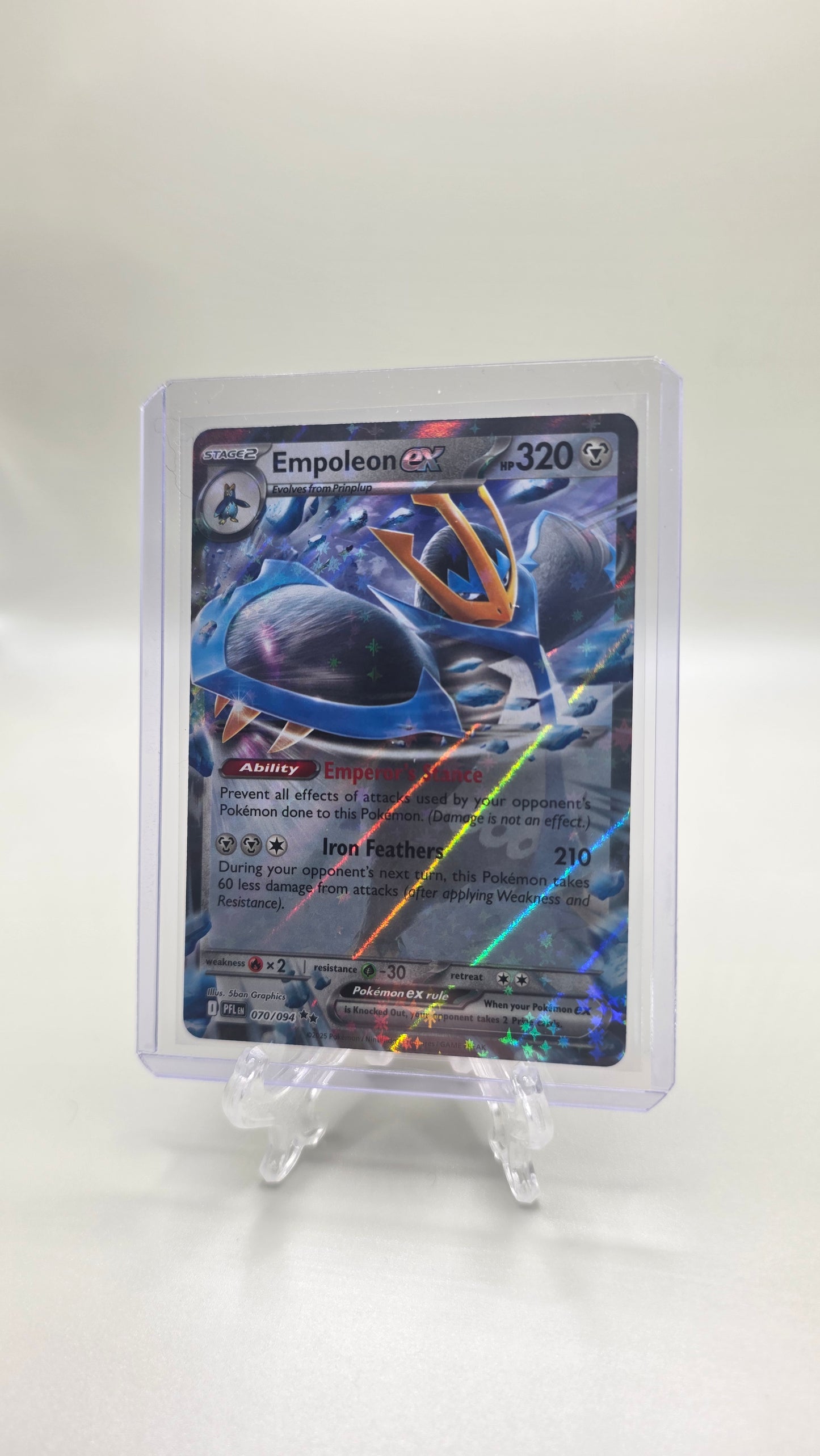 Empoleon EX 070/094 (Phantasmal Flames S&V Set) English