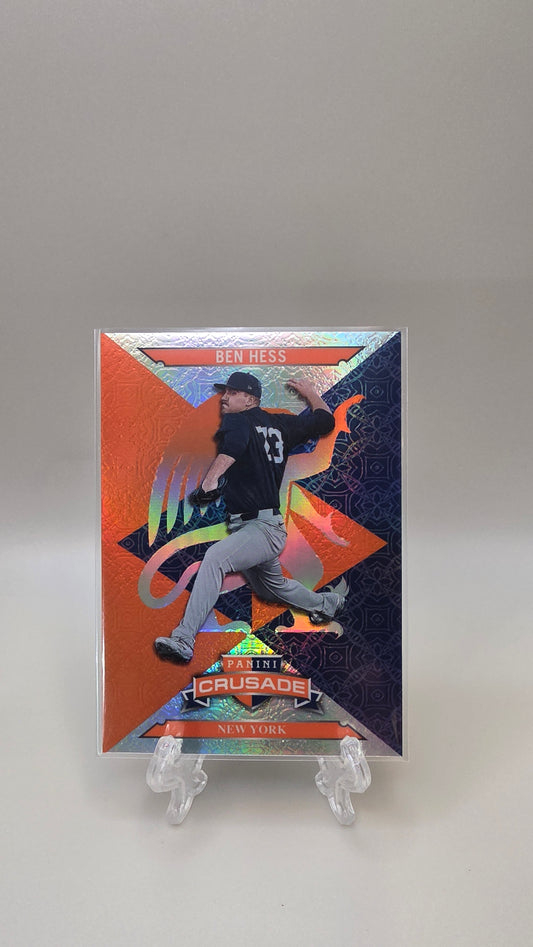 2025 Panini Crusade Ben Hess Orange /49 #34