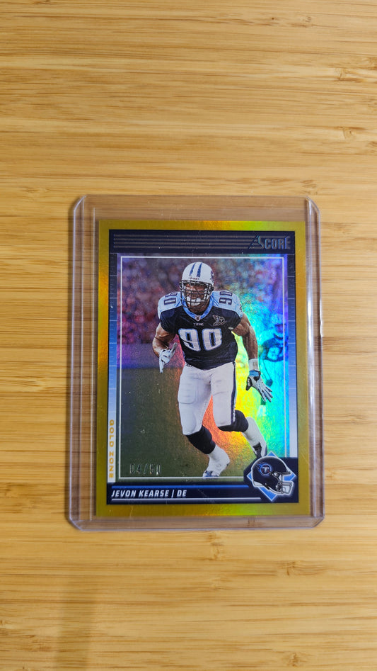 2024 Score Jevon Kearse Gold Zone # /50 Card No #278