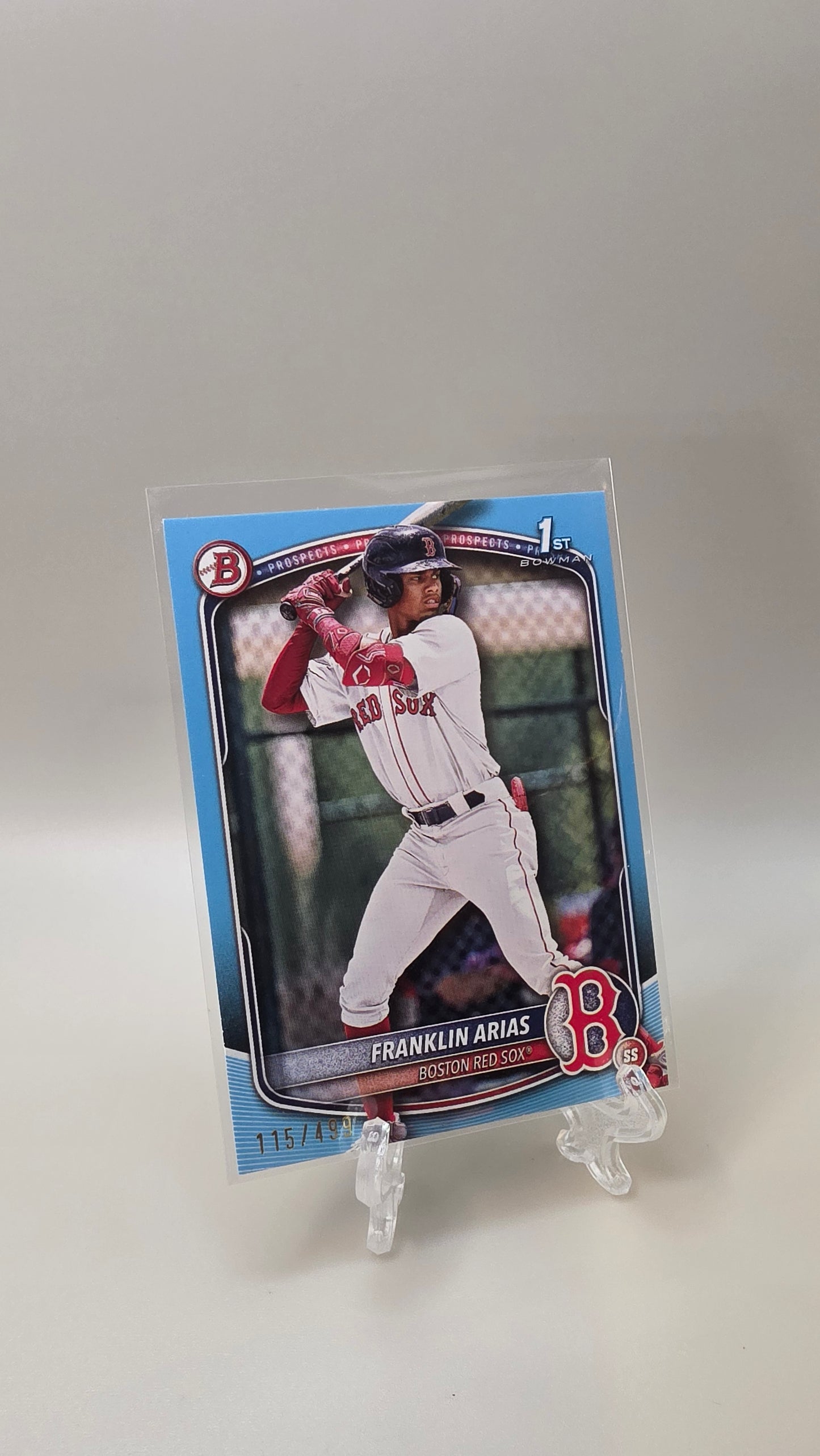 2025 Bowman 1st Franklin Arias Blue /499 #BP-67