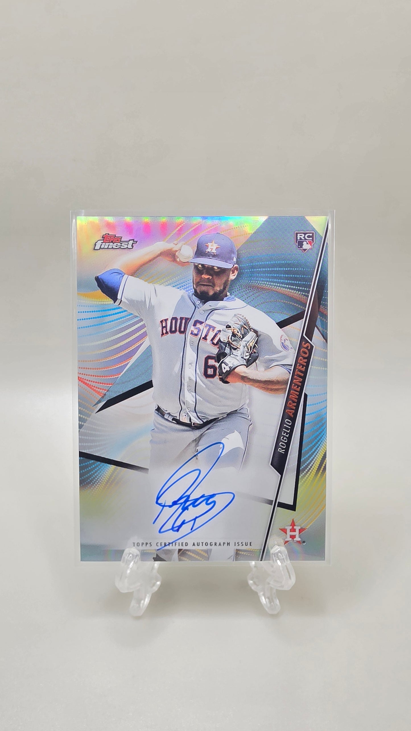 2020 Topps Finest Rogelio Armenteros Rookie Auto Card #FA-RA