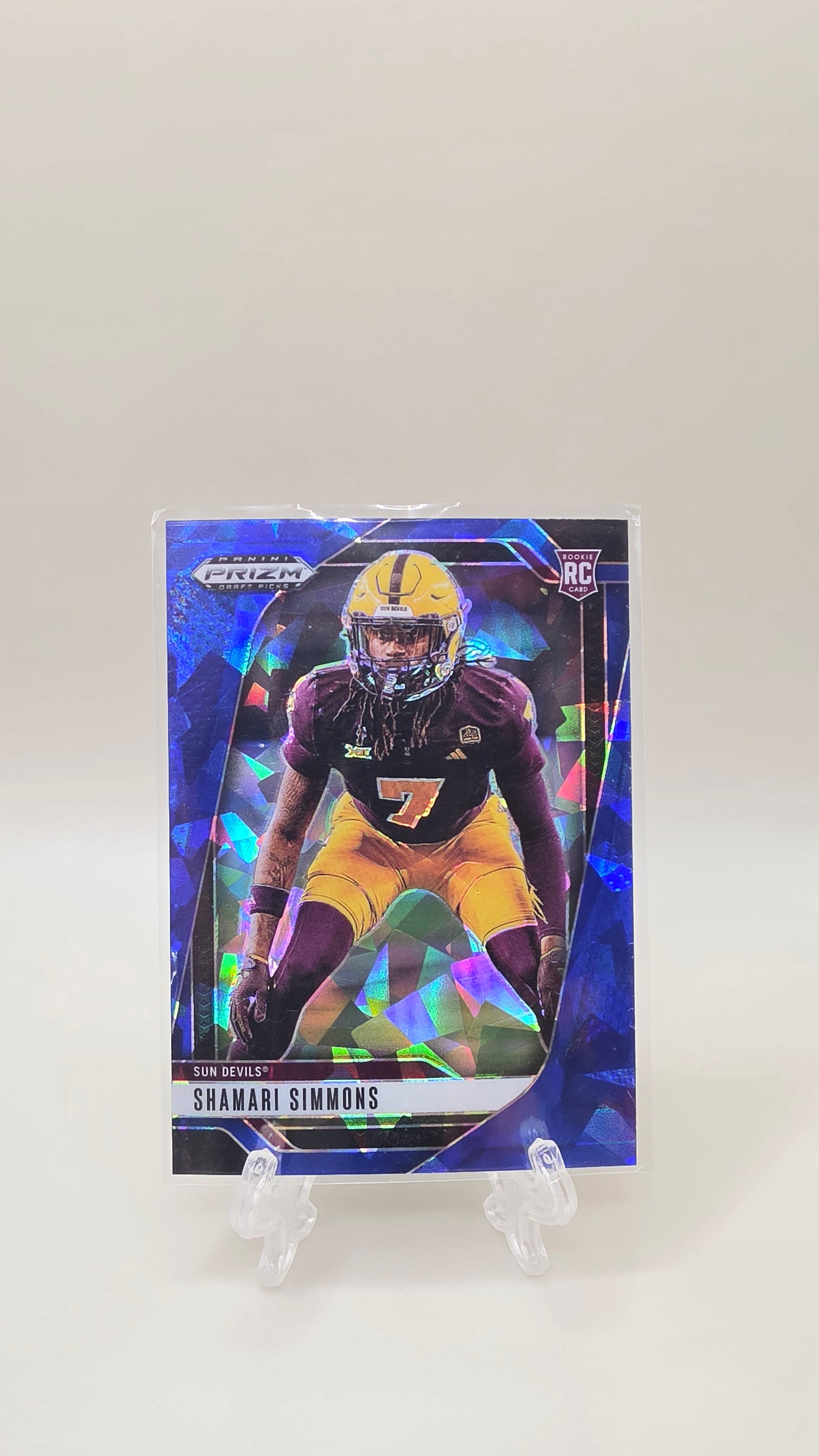 2025 Prizm Draft Shamari Simmons Blue Ice /149 #11