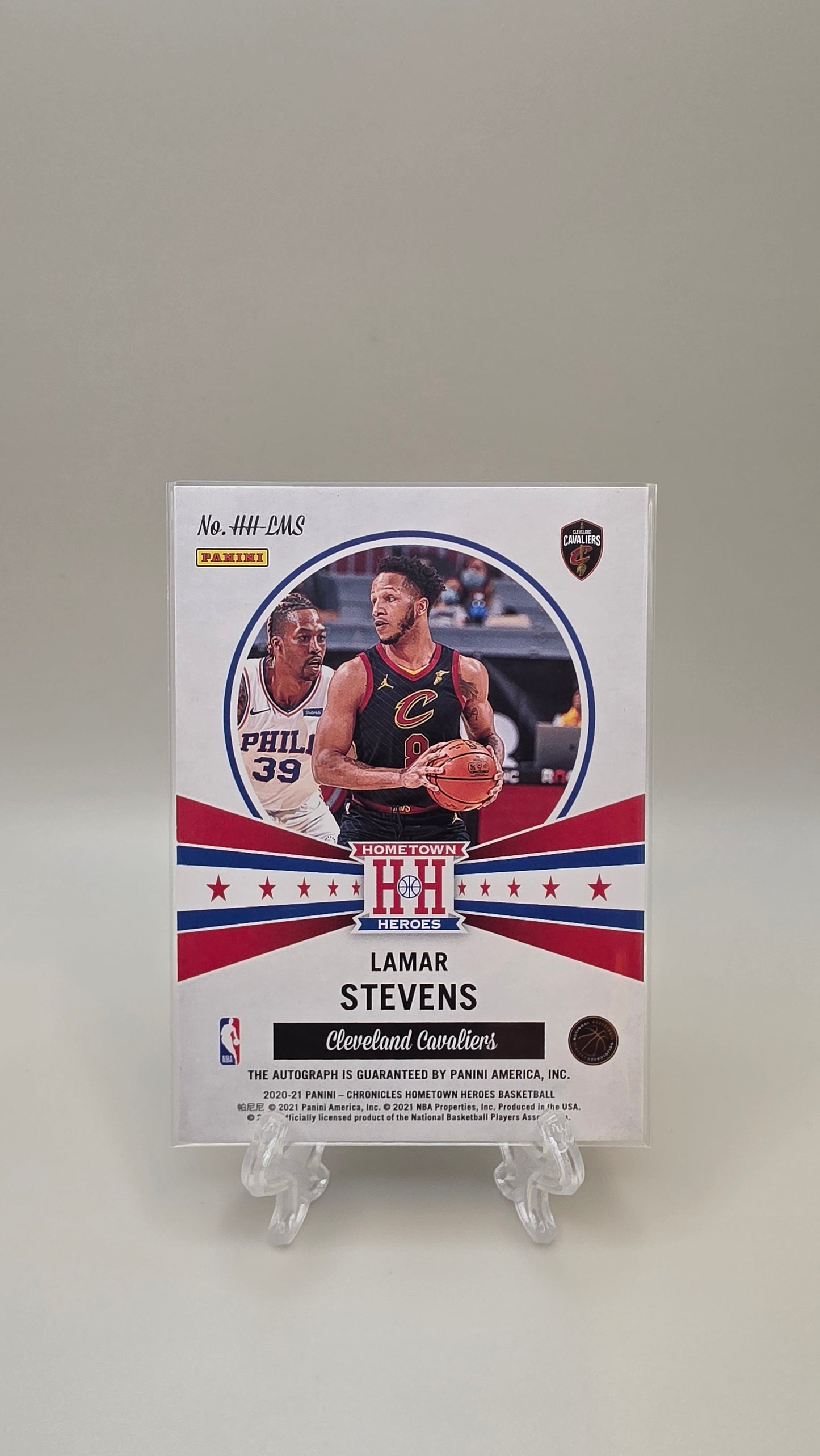 2020-21 Chronicles Hometown Heroes Lamar Stevens RC Auto #HH-LMS
