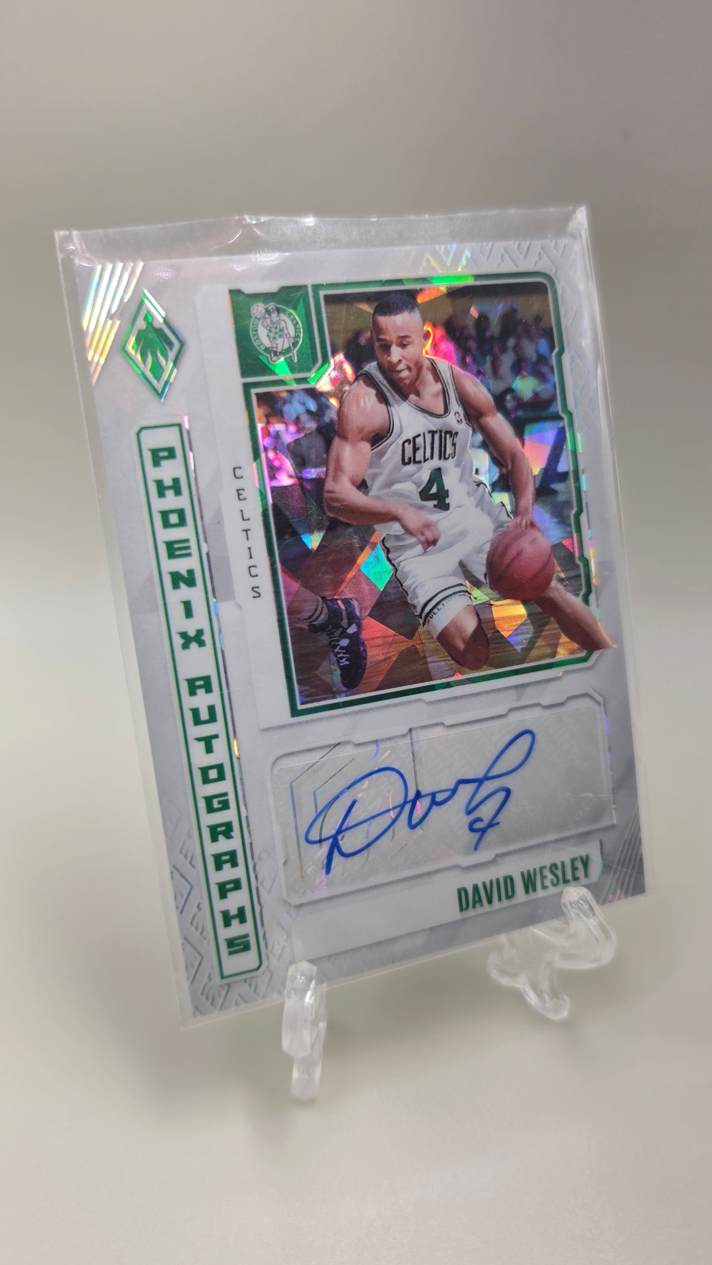 2023-24 Panini Phoenix Autographs David Wesley #/49 Card #PA-DWE