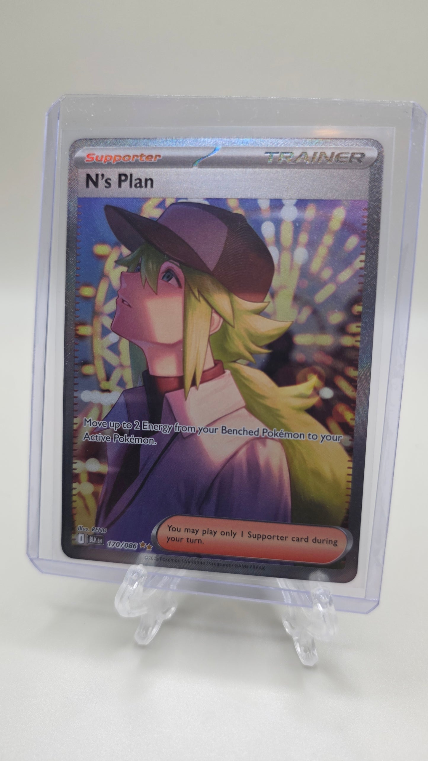 N's Plan 170/086 Alt Art (SV Black Bolt Set) English