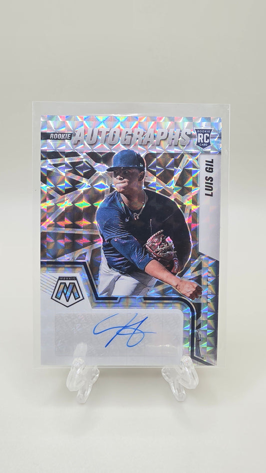 2022 Panini Mosaic Luis Gil Rookie Autographs # RAM-LG