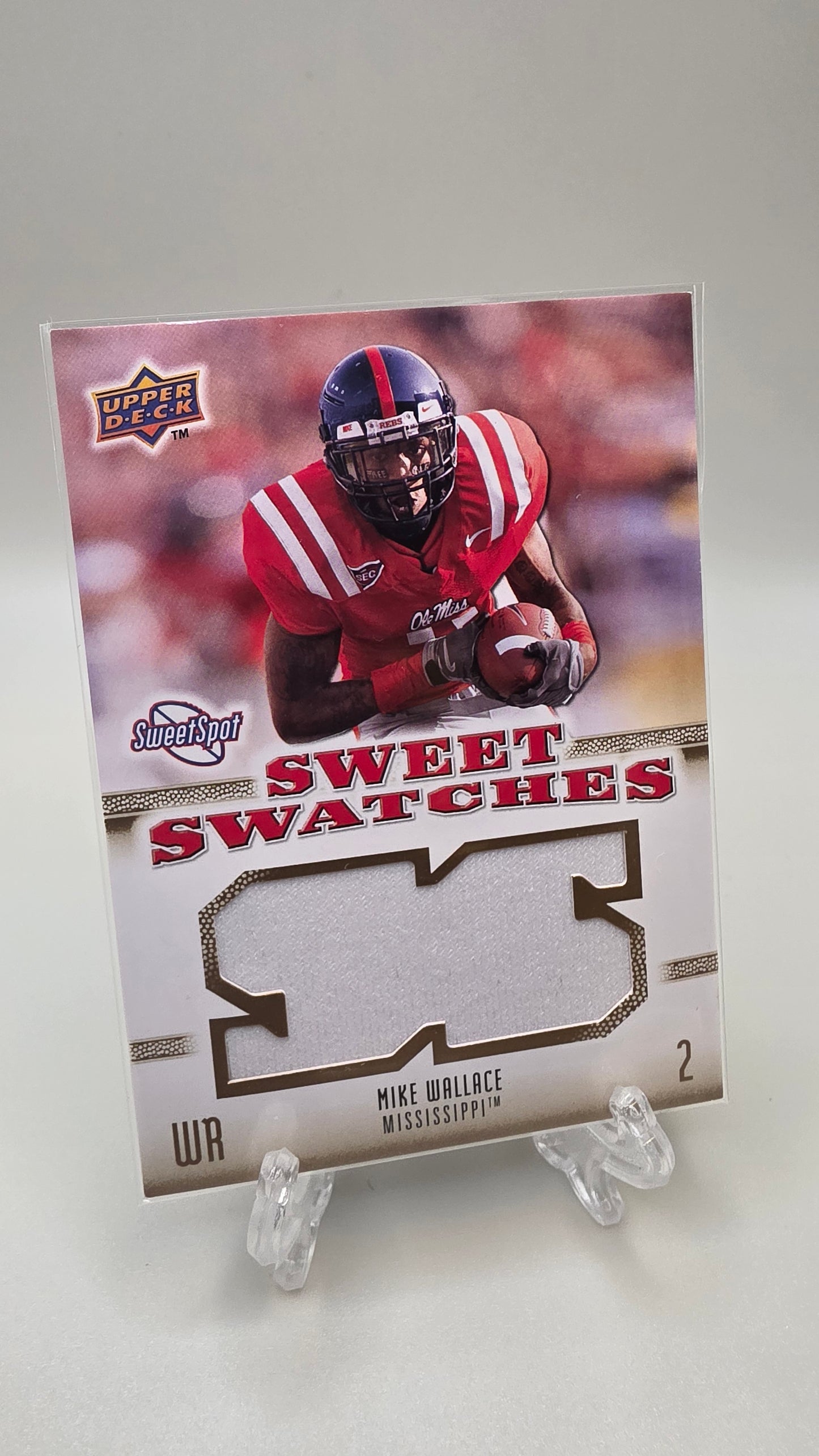 2010 Upper Deck Mike Wallace Sweetspot Sweet Swatches #SSW-62