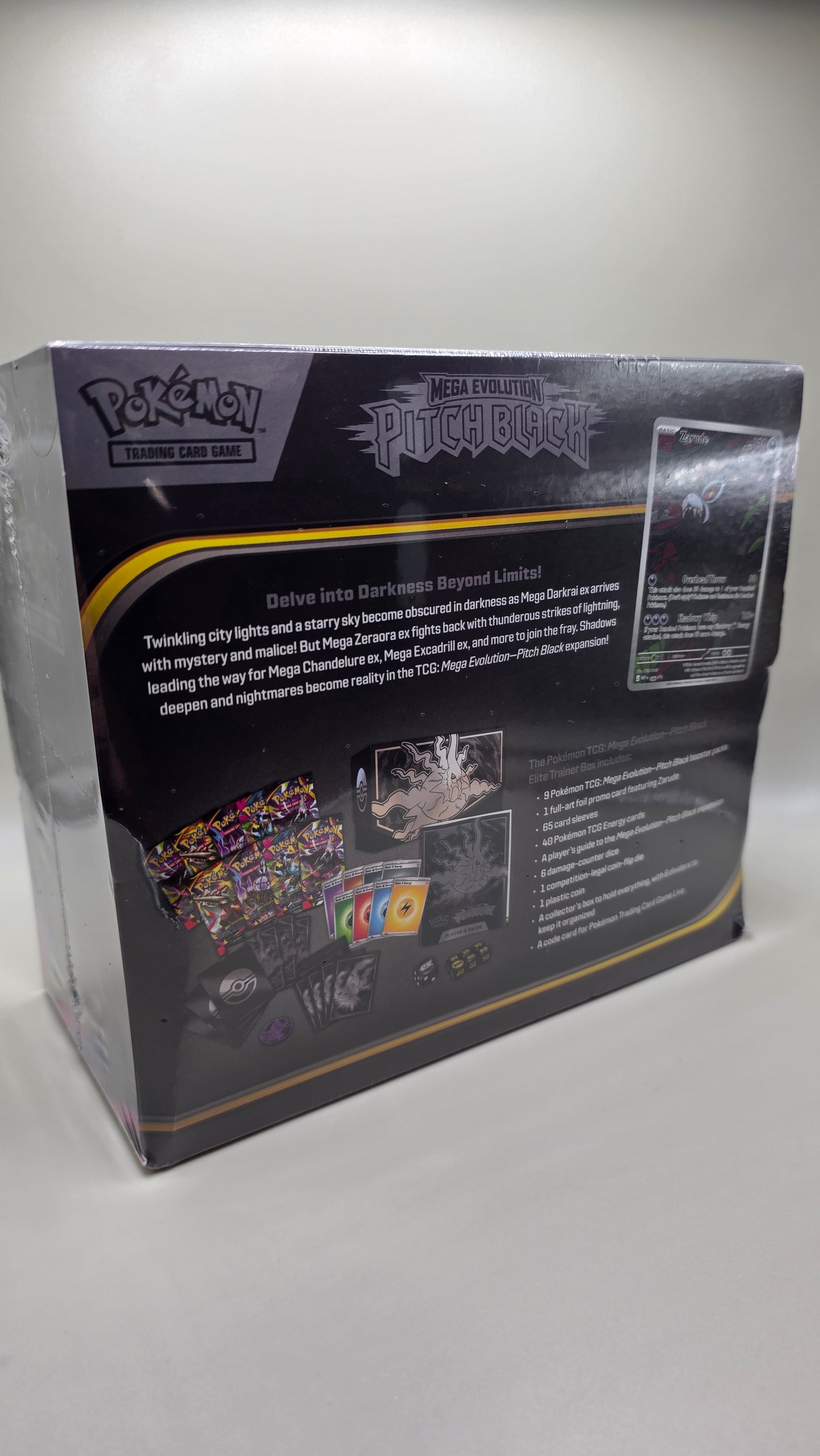 Pokémon TCG Mega Evolution Pitch Black ETB Sealed New