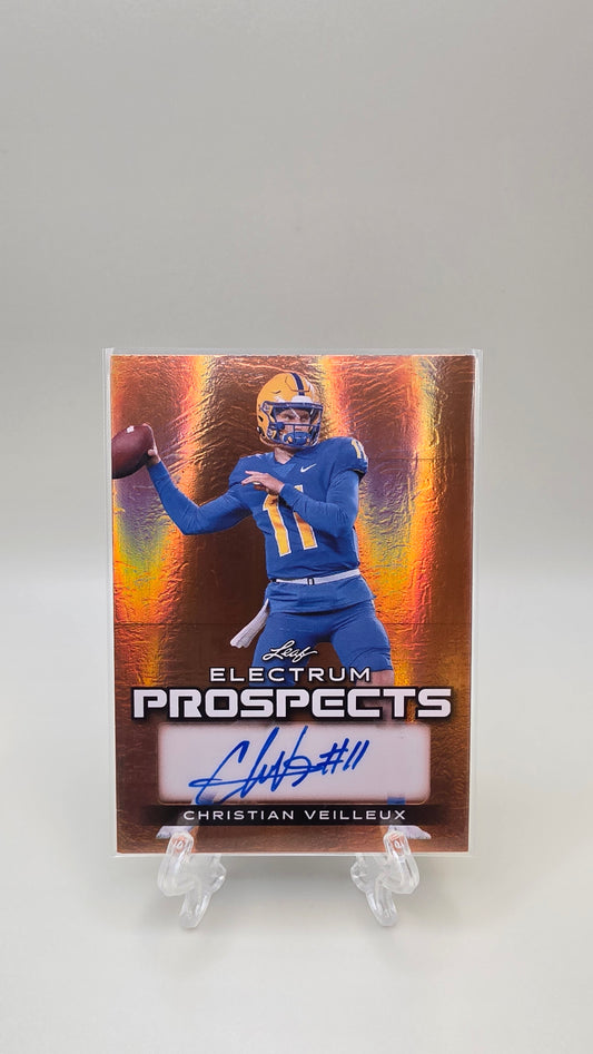 2024 Leaf Christian Veilleux Electrum Prospects /59 #PA-CV2