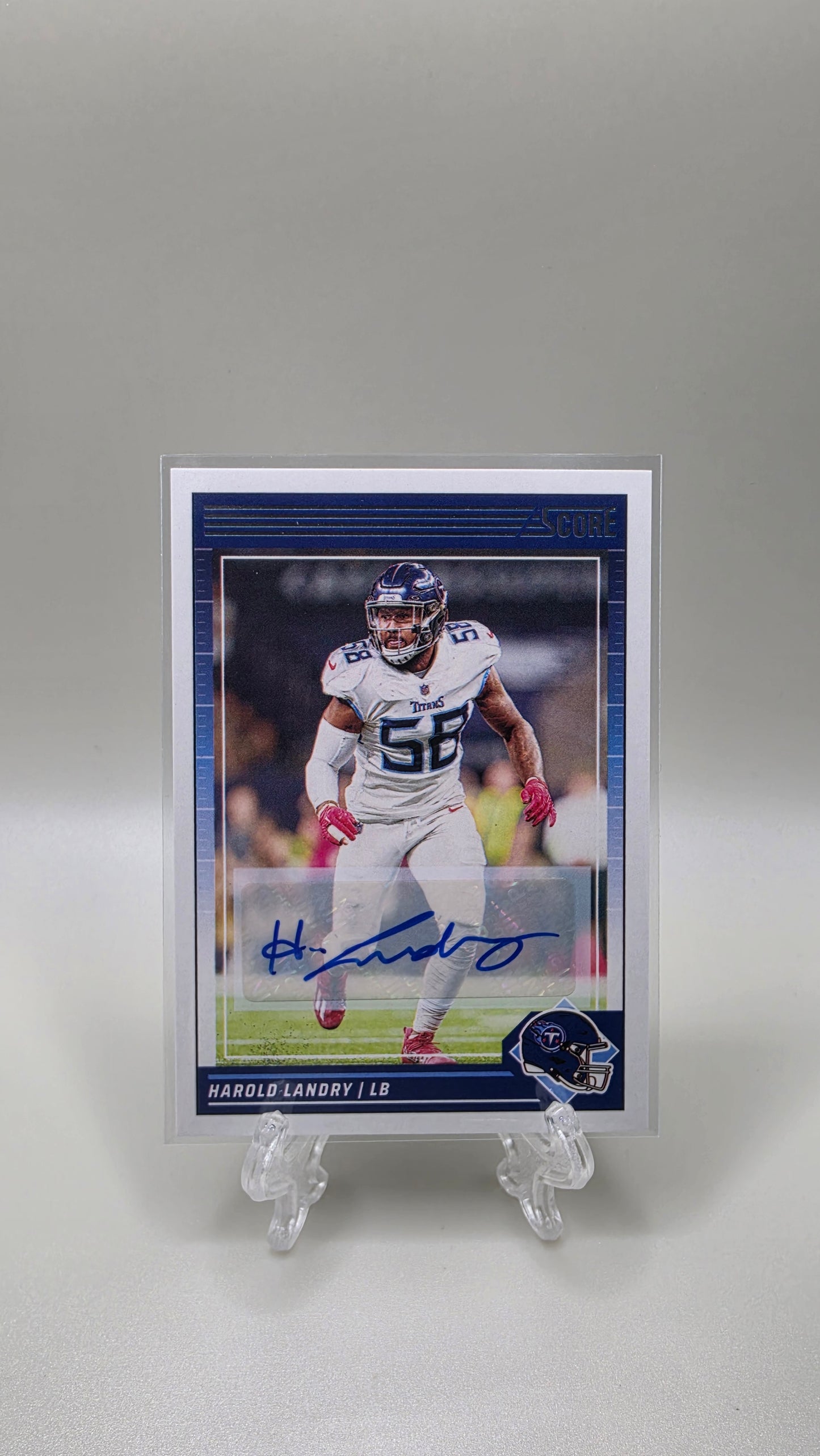 2021 Panini Score Harold Landry Auto Card # 273