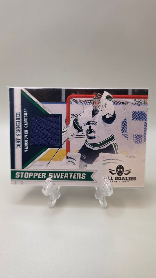 2011 All Goalies Cory Schneider Stopper Sweaters #14