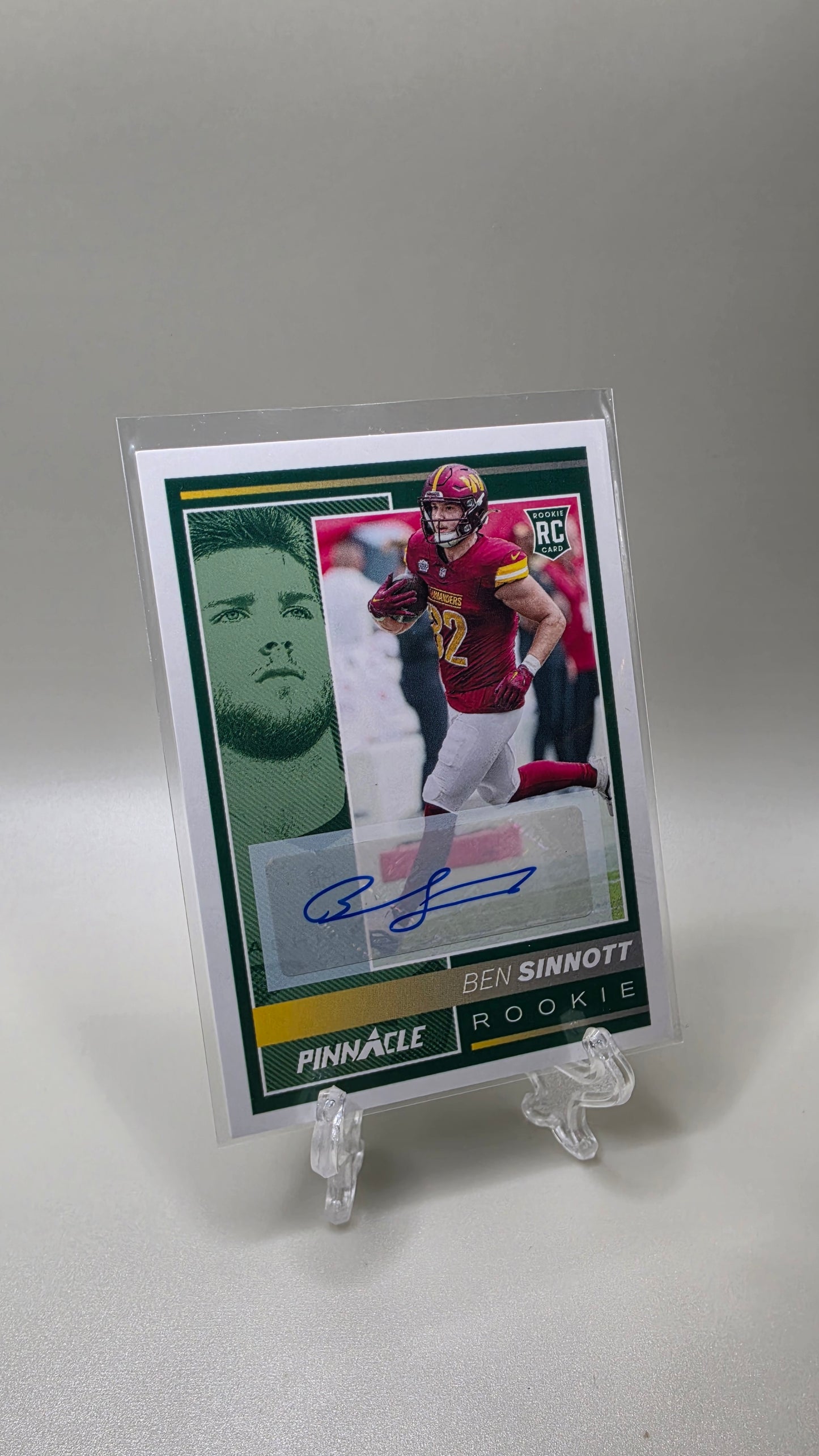 2024 Panini Encore Ben Sinnott Pinnacle Rookie Auto #/199 Card #206