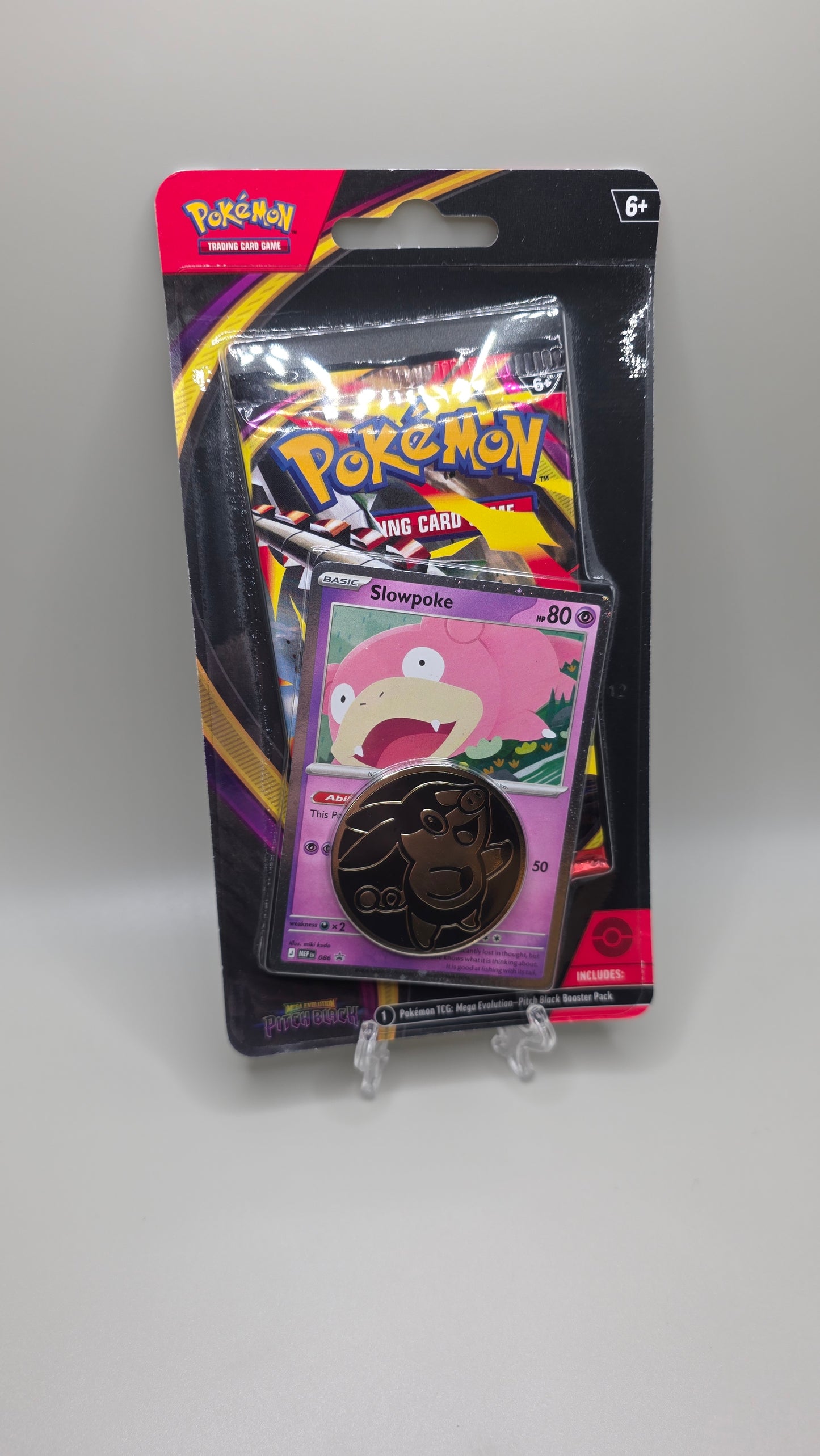 Pokémon TCG Slowpoke Pitch Black Checklane Promo