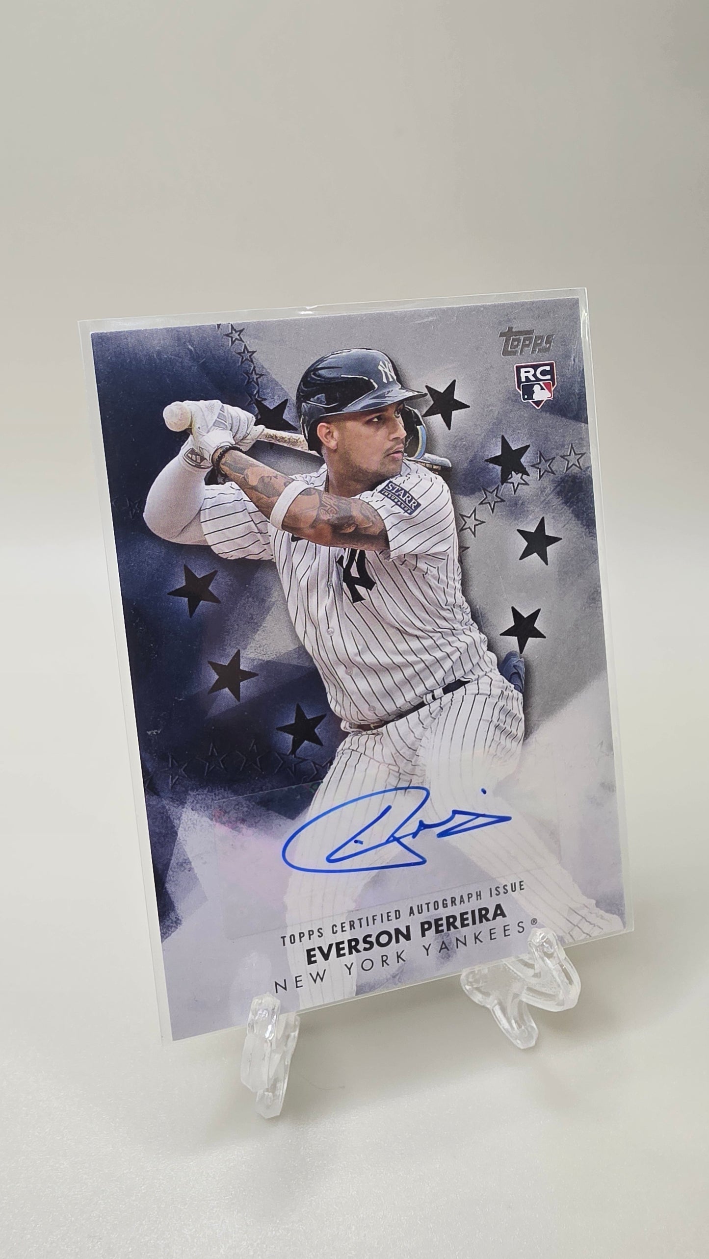 2024 Topps Everson Pereira Baseball Stars Auto /199 #BSA-EVE