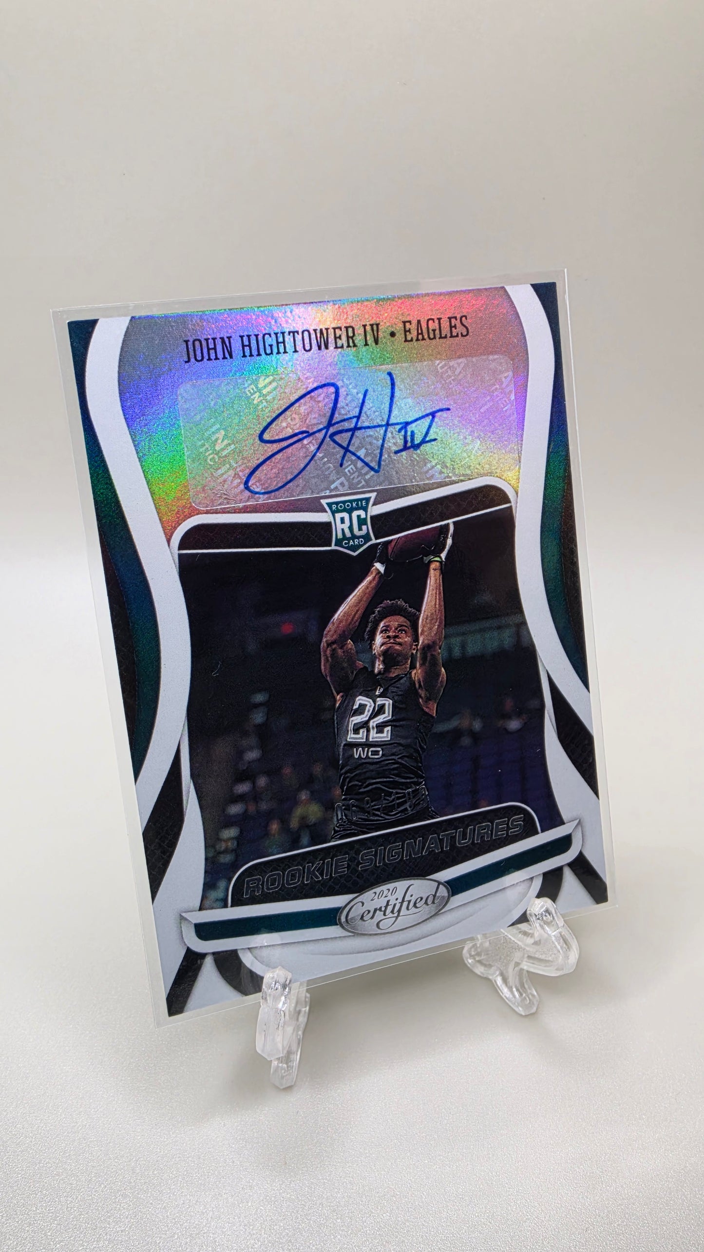 2020 Panini Certified John Hightower IV Rookie Signatures #/199 Card #RS-JOH