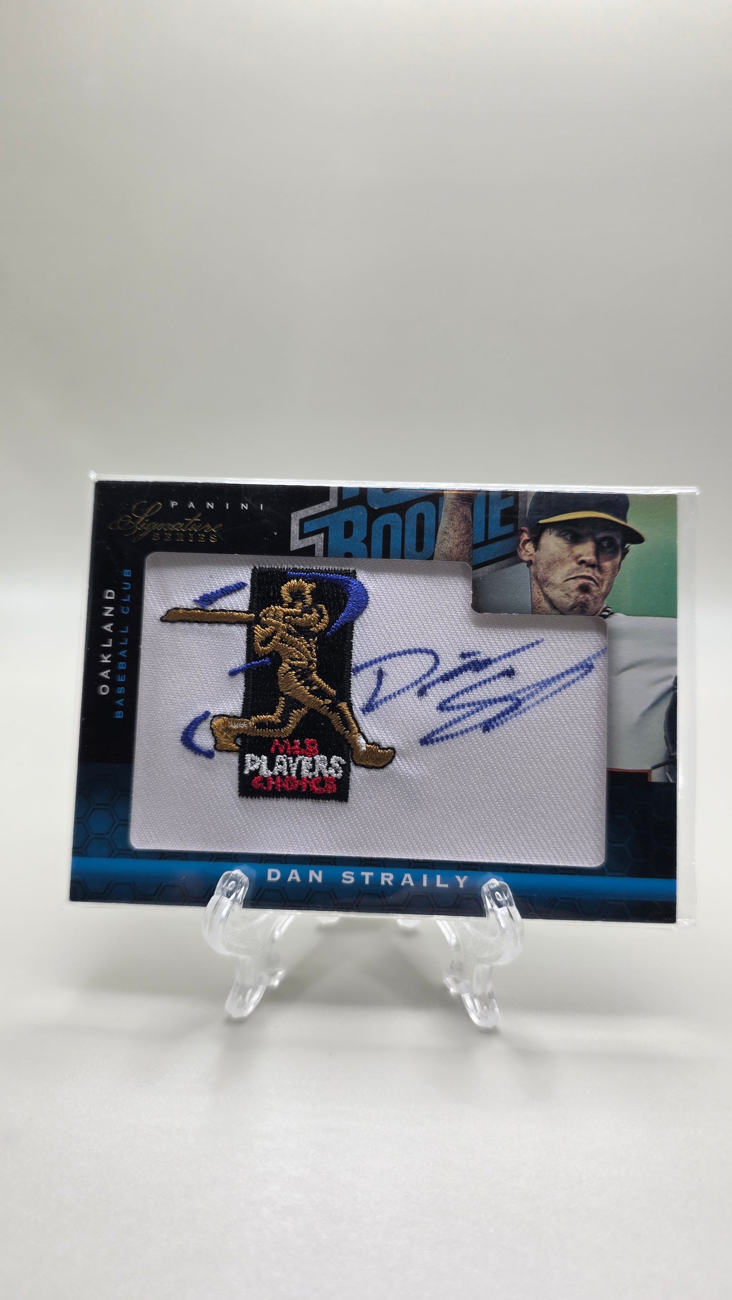 2012 Signature Series Dan Straily Rookie Patch Auto # /99 Card #158
