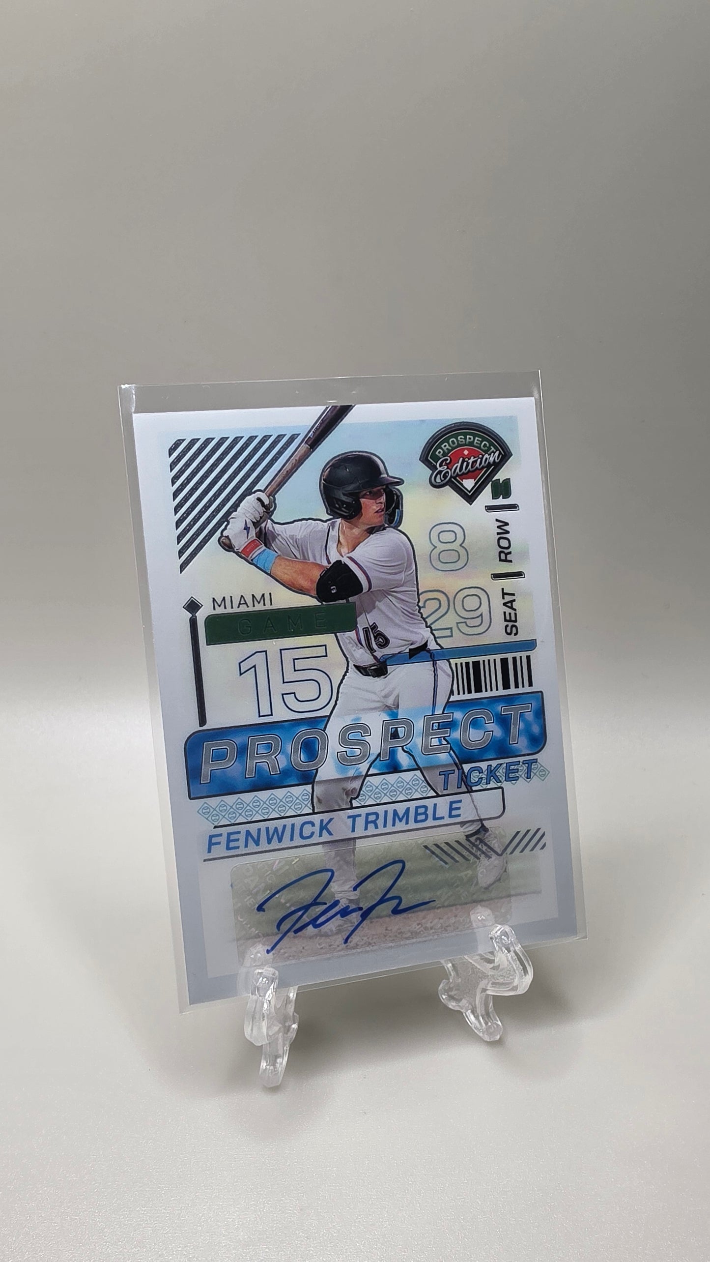 2024 Panini Prospect Edition Fenwick Trimble Auto Card # 105