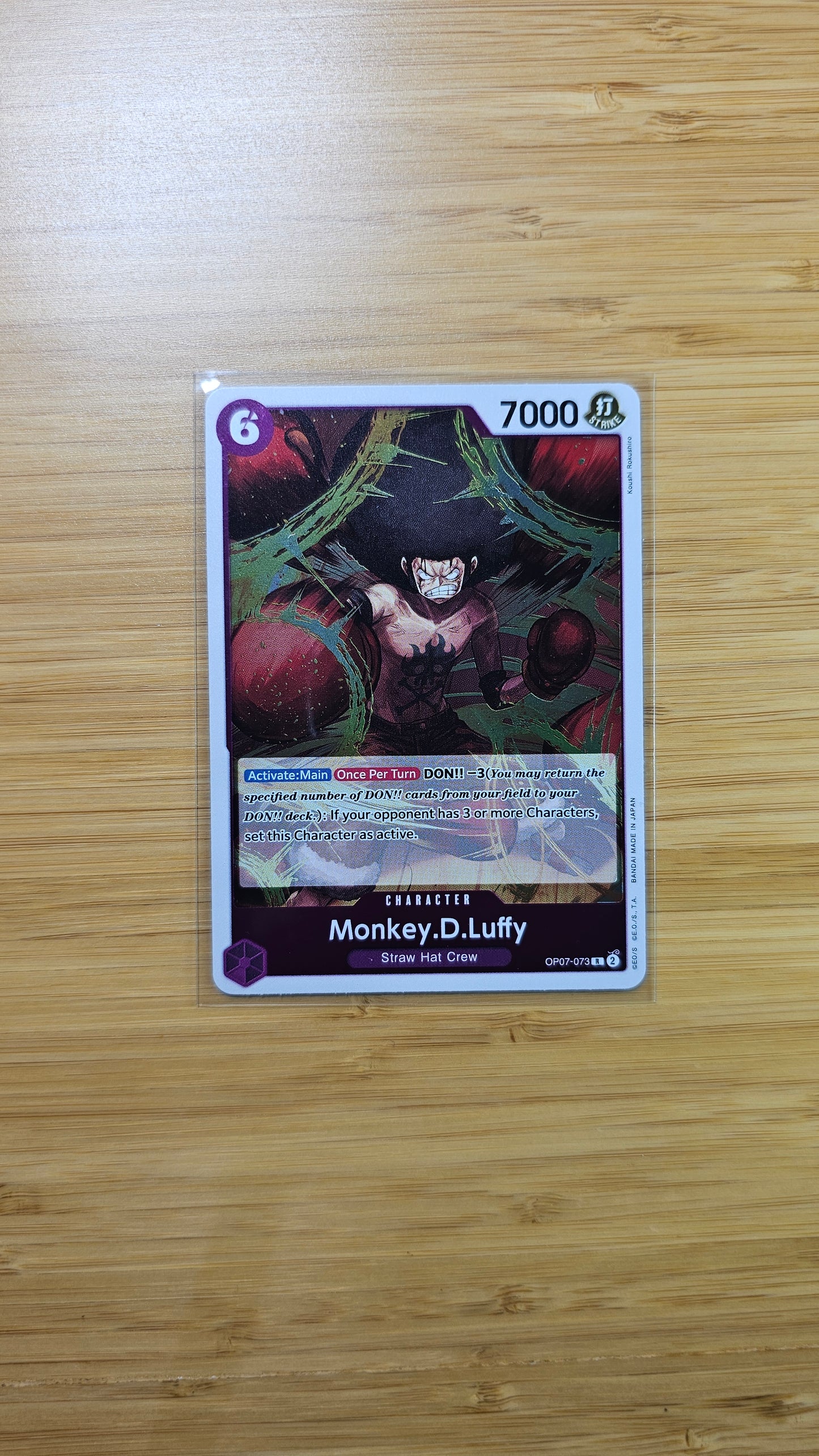 One Piece Card Game 500 Years in the Future OP07 Foil, Leader & Rare Single Cards