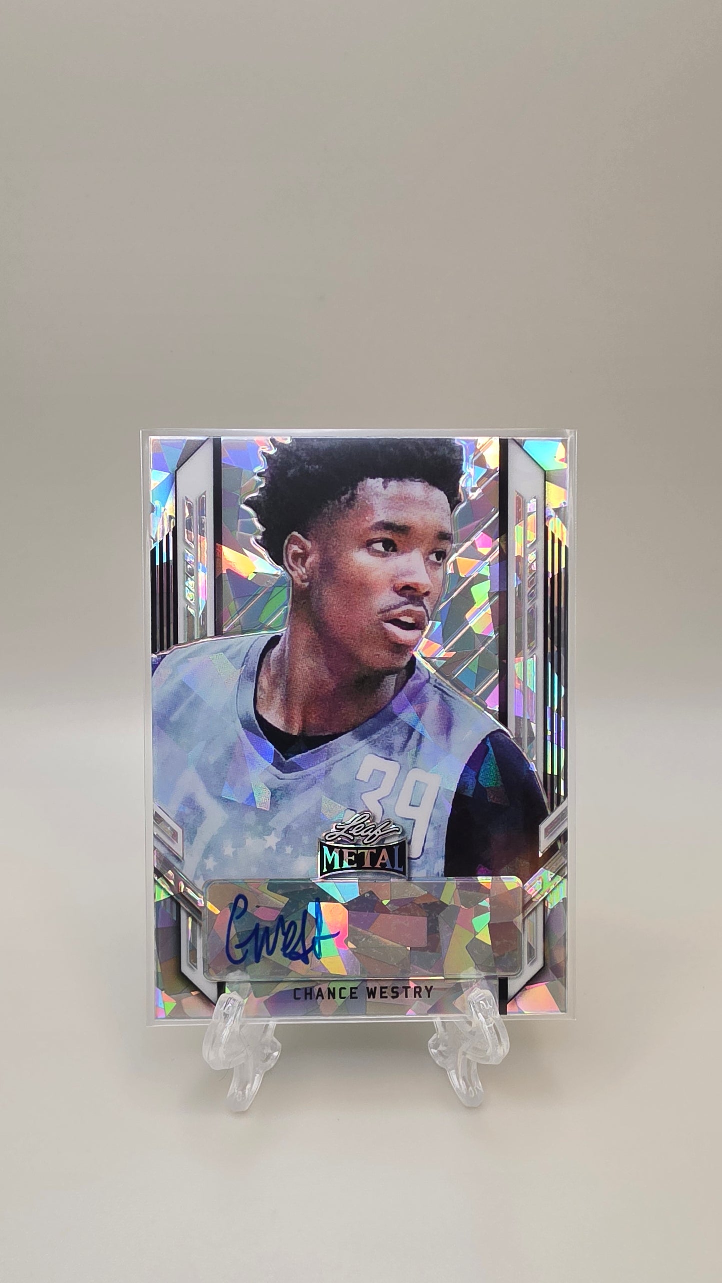 2022 Leaf Metal Chance Westry Auto #PA-CW1