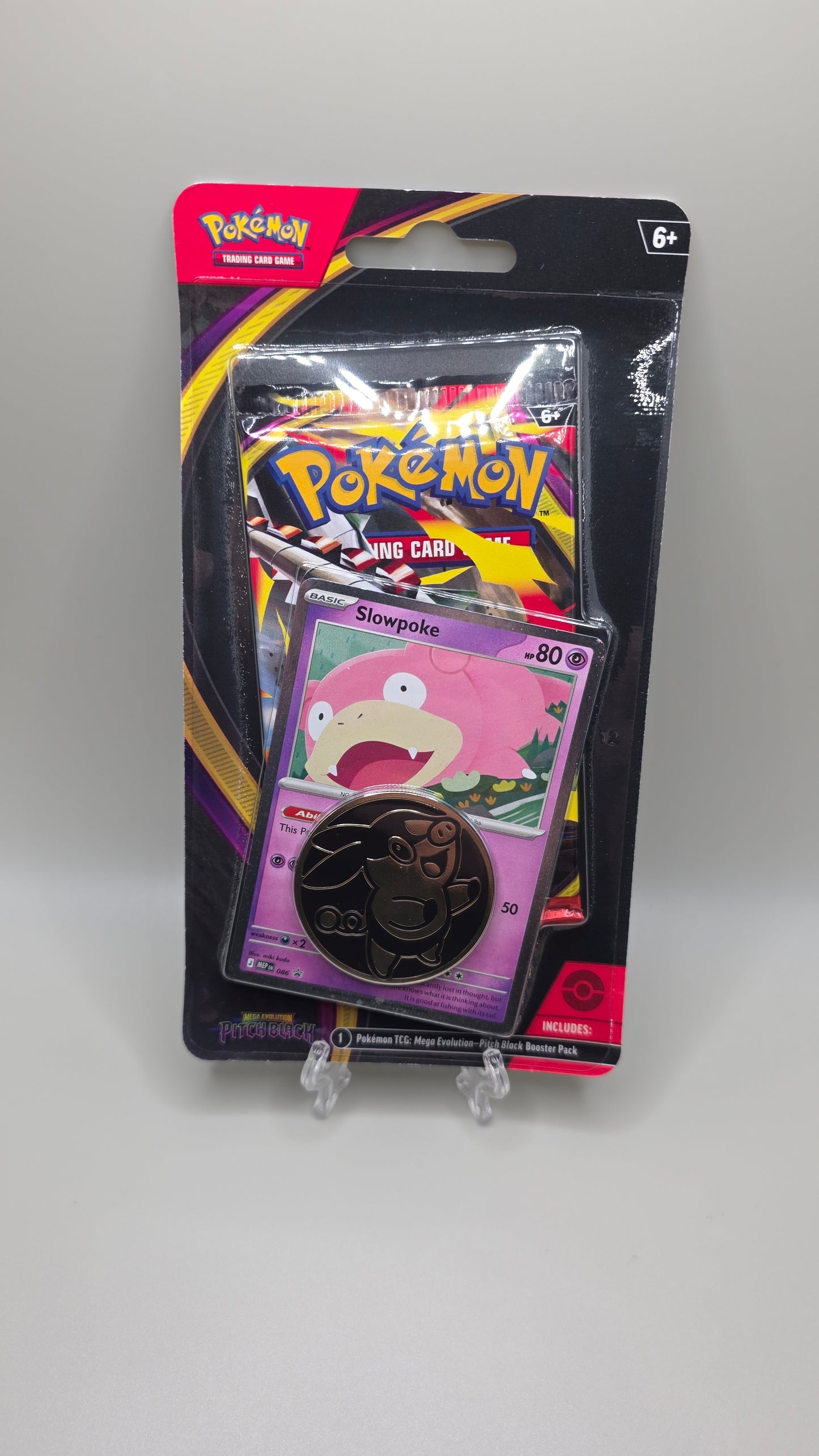 Pokémon TCG Slowpoke Pitch Black Checklane Promo