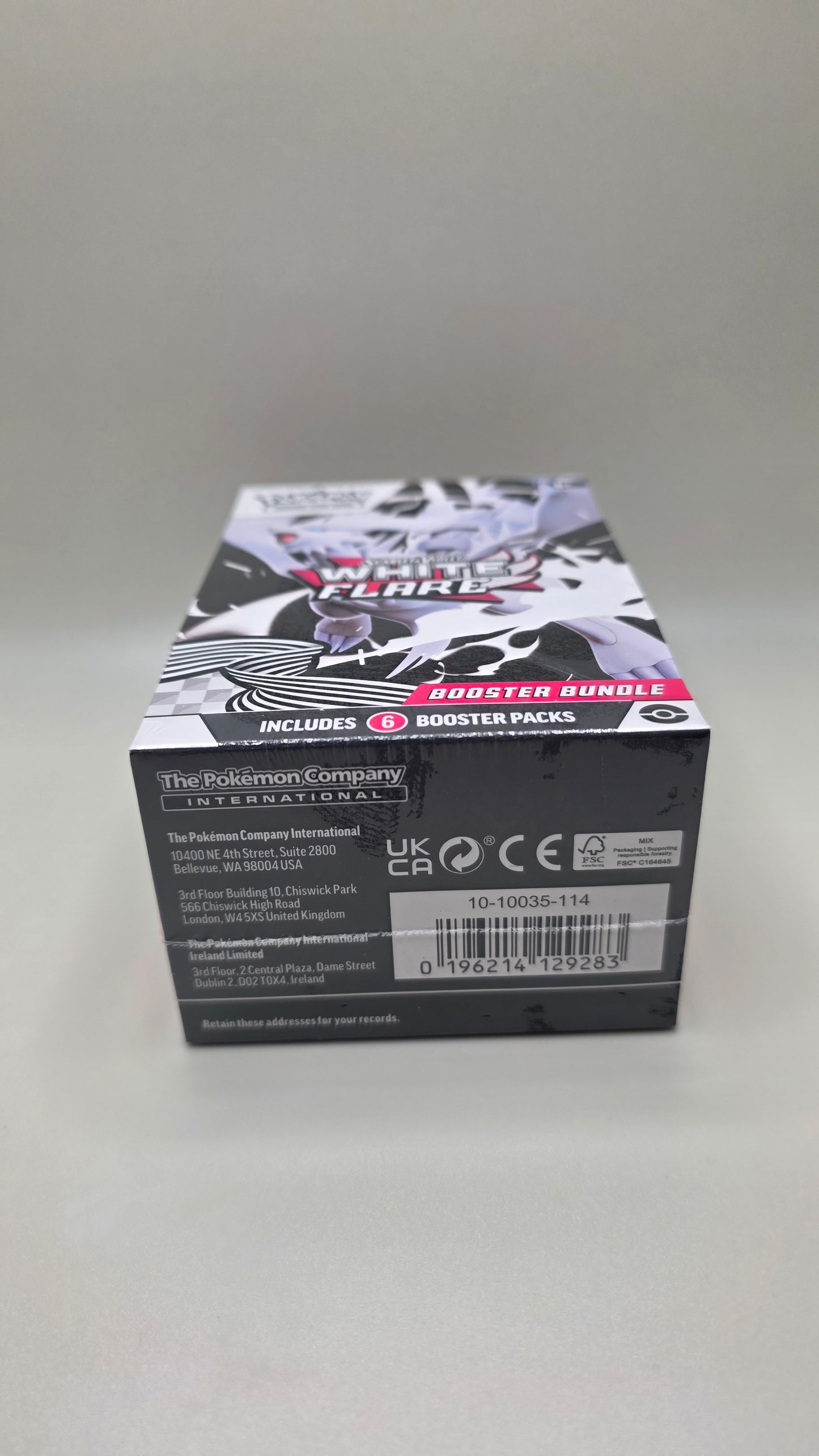 Pokemon TCG S&V White Flare Booster Bundle