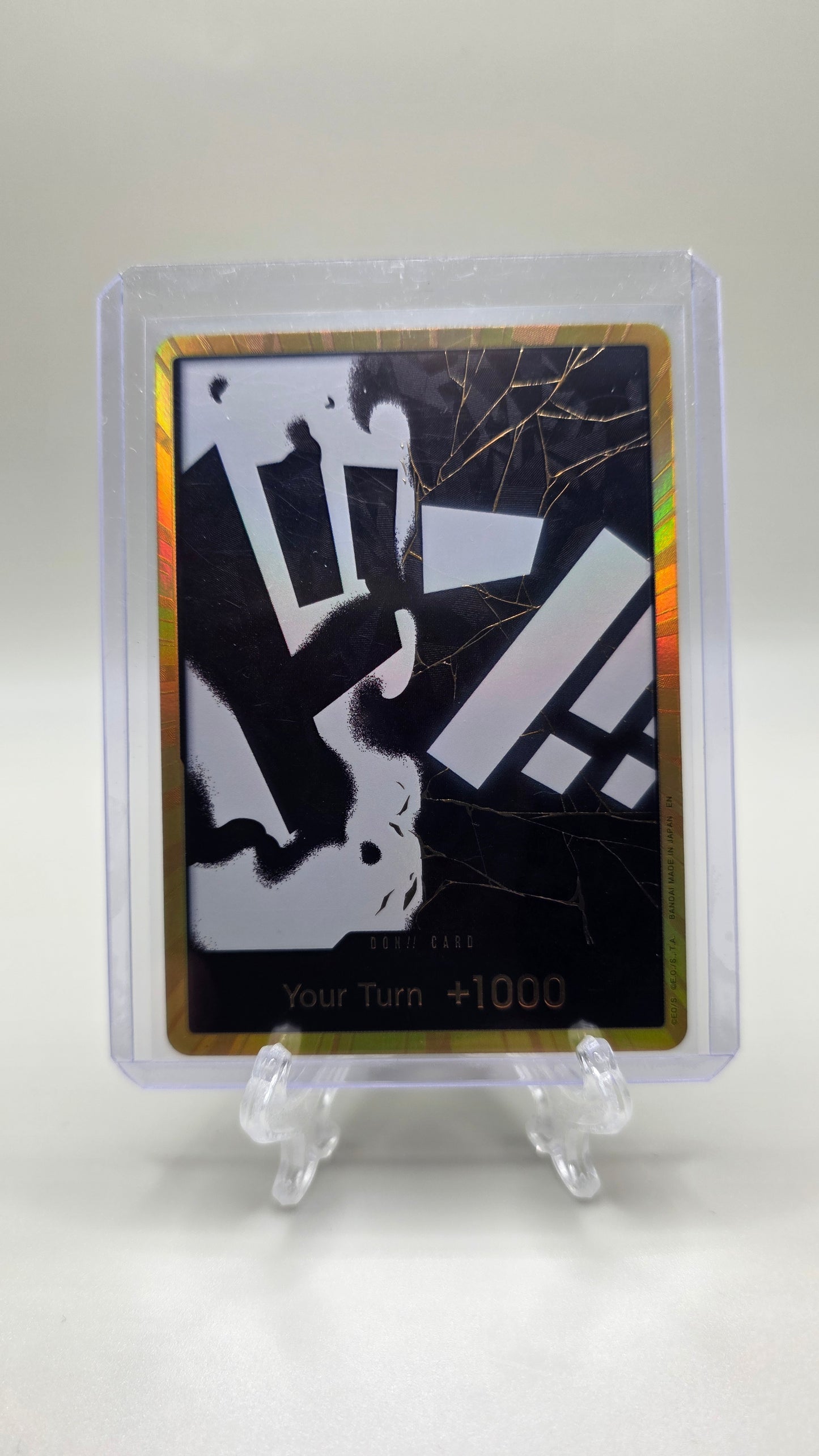 Gold DON!! (Teach) PRB02 One Piece TCG (The Best Vol 2 Set ) English