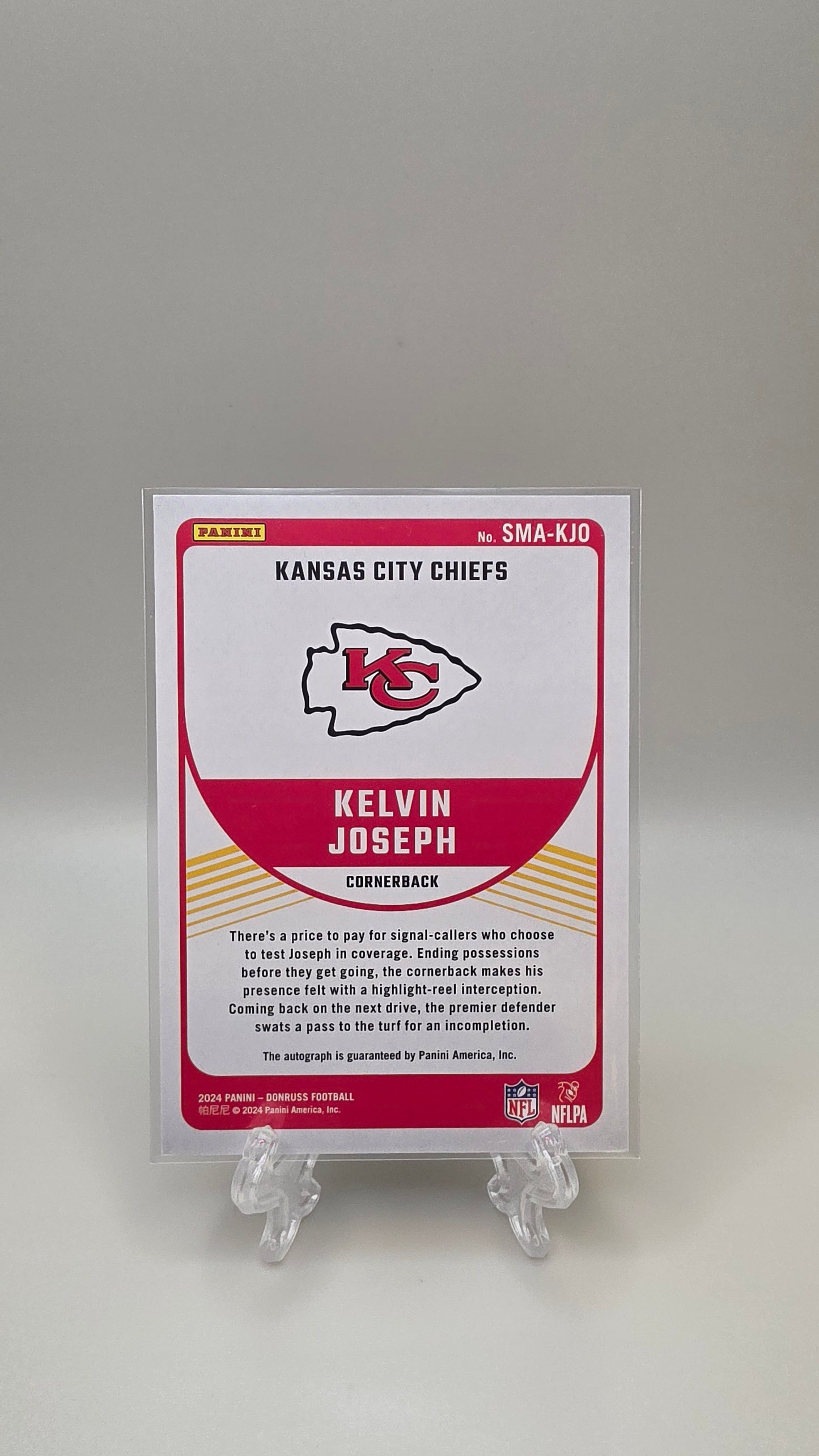 2024 Donruss Kelvin Joseph Signature Marks Auto #SMA-KJO
