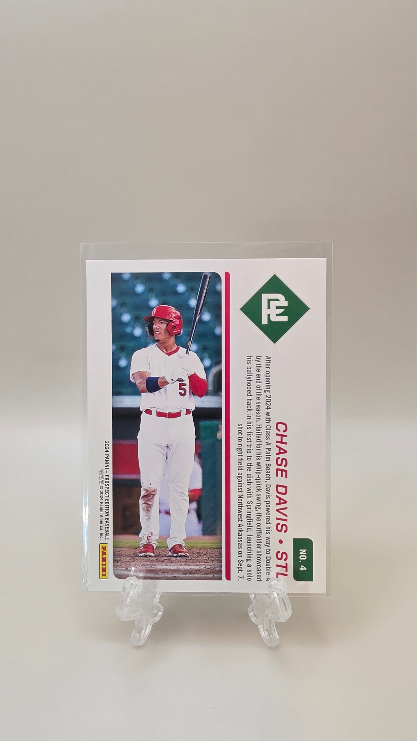 2024 Prospect Edition Chase Davis Prospect Ticket /199 #4