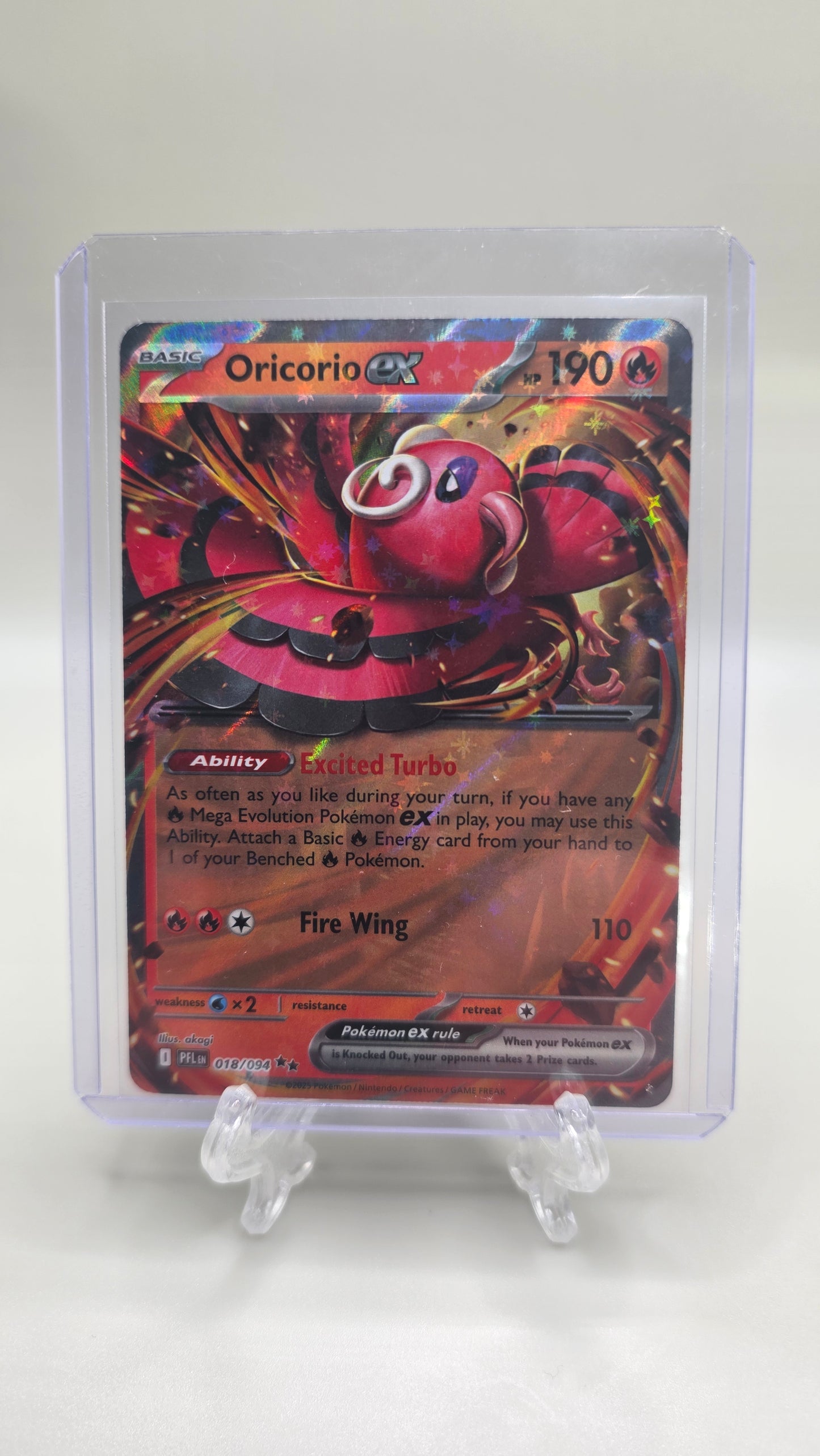 Oricorio EX 018/094 (Phantasmal Flames S&V Set) English