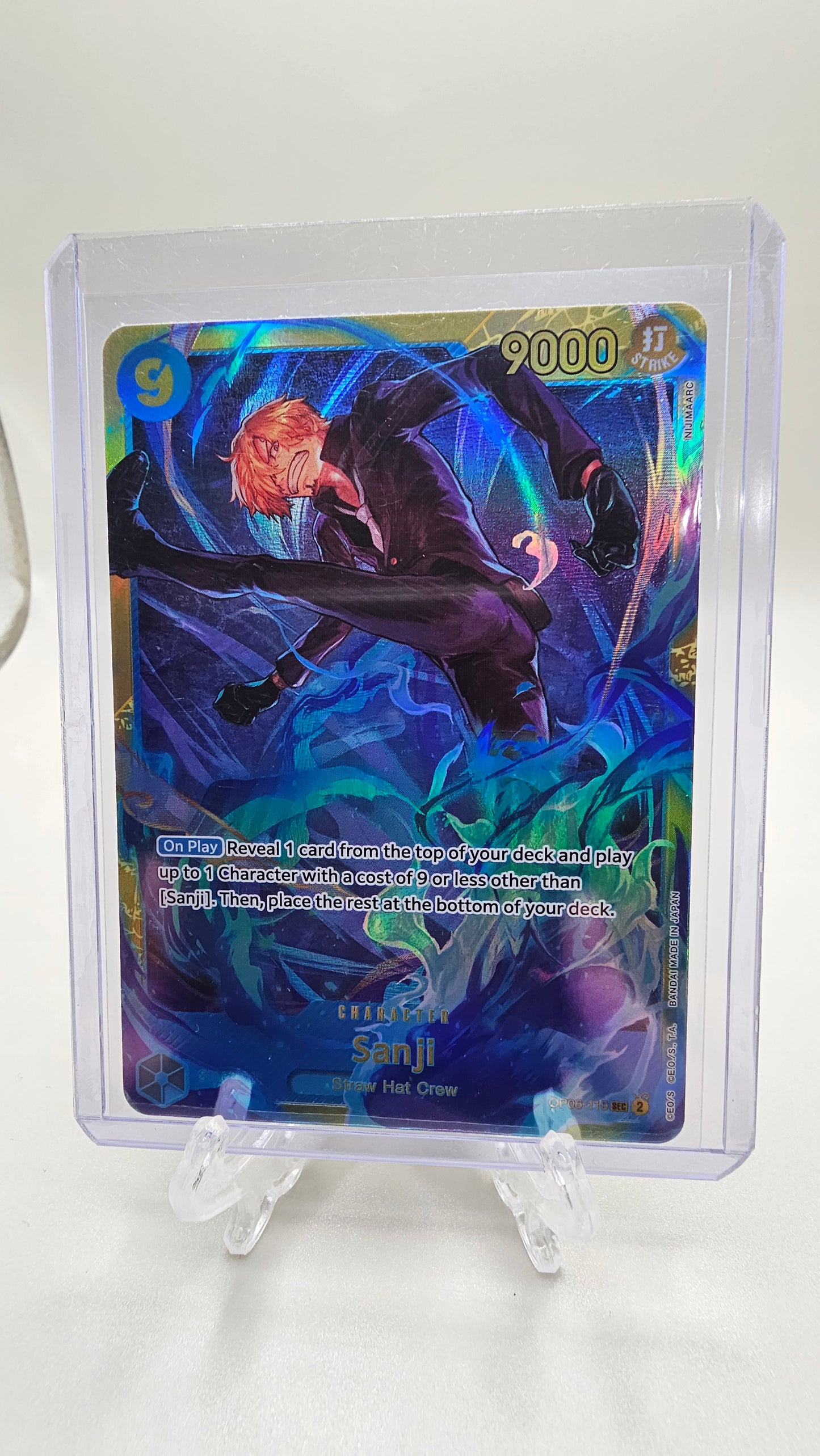 Sanji OP08-119 SEC One Piece TCG (Two Legends set) English