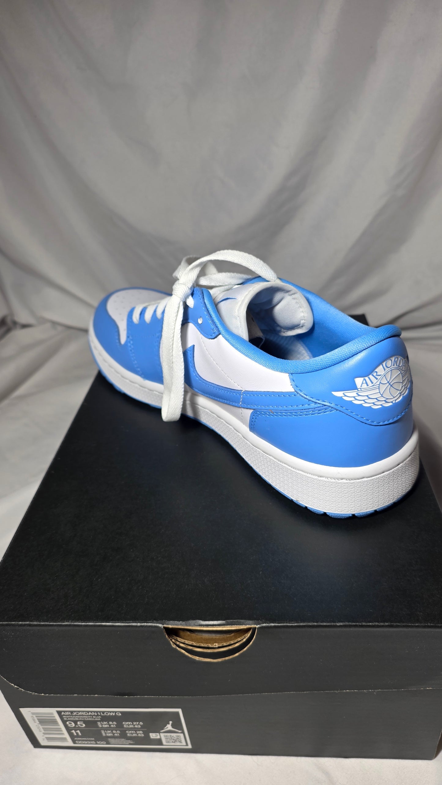 Nike Air Jordan 1 Low G M 9.5 Golf Shoes DD9315-100 NIB