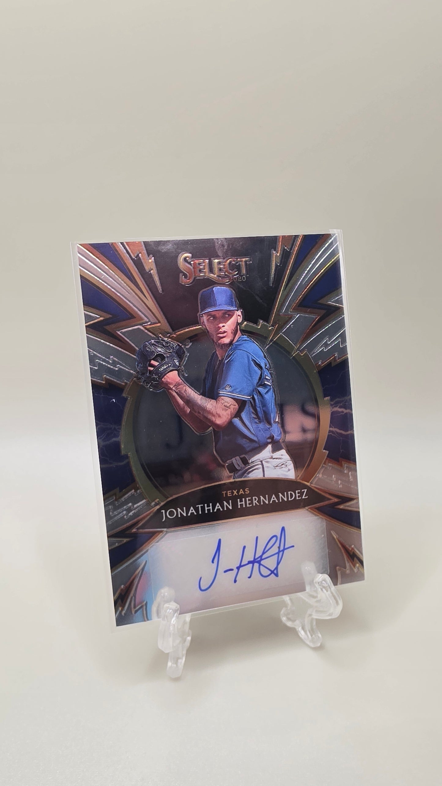 2020 Panini Select Jonathan Hernandez Rookie Auto #/199 Card #SS-JH