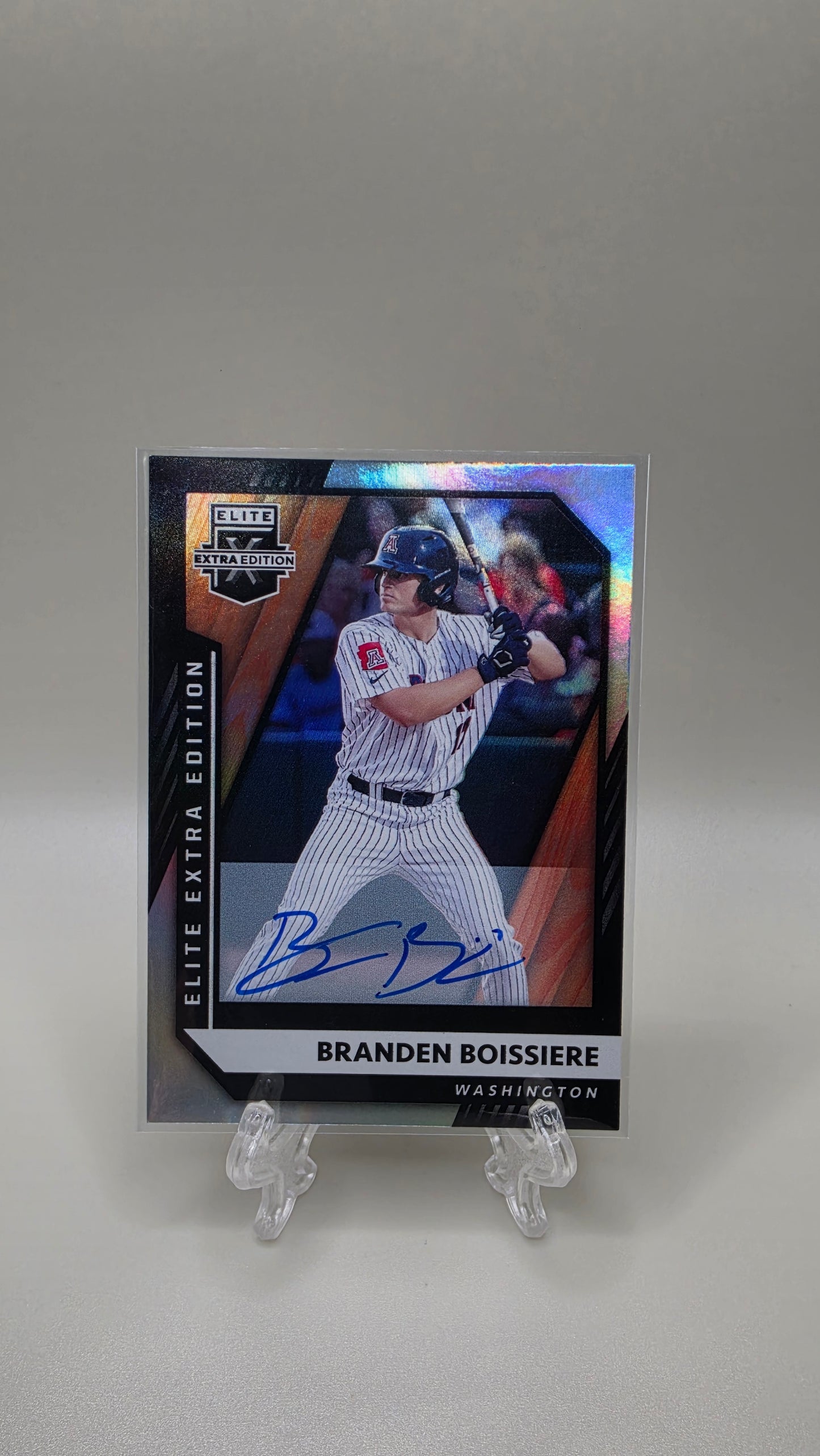 2021 Panini Elite Extra Edition Branden Boissiere Auto Card # 82