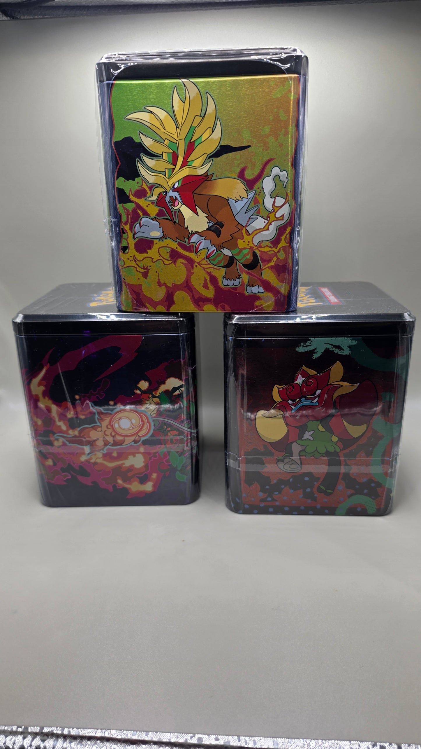 Pokémon TCG Stacking Tin Set (10-1029-101) Sealed New