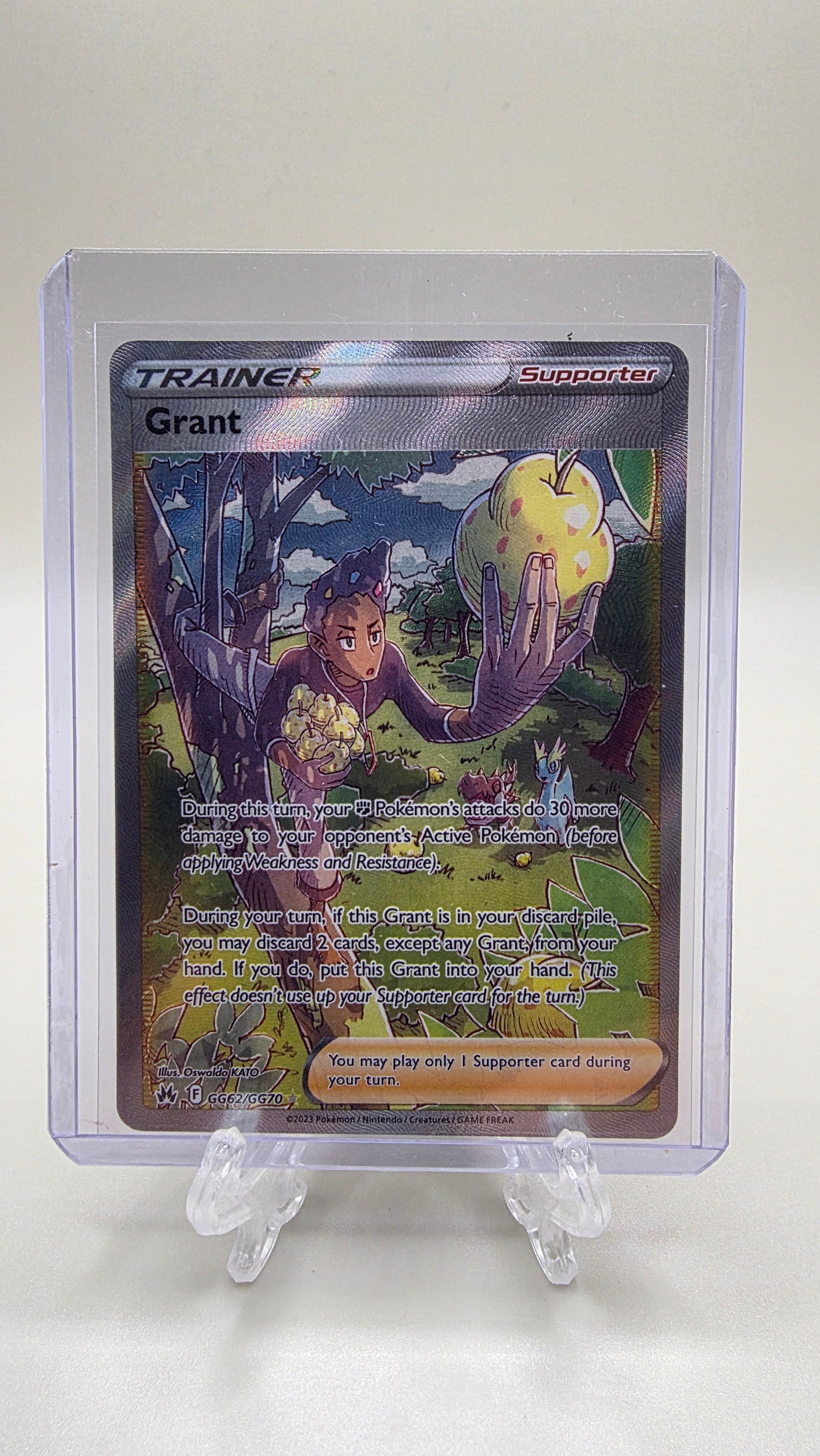 Pokémon TCG Grant GG62/GG70 Alt Art – (Crown Zenith/GG Set) English – Fitted BLVD