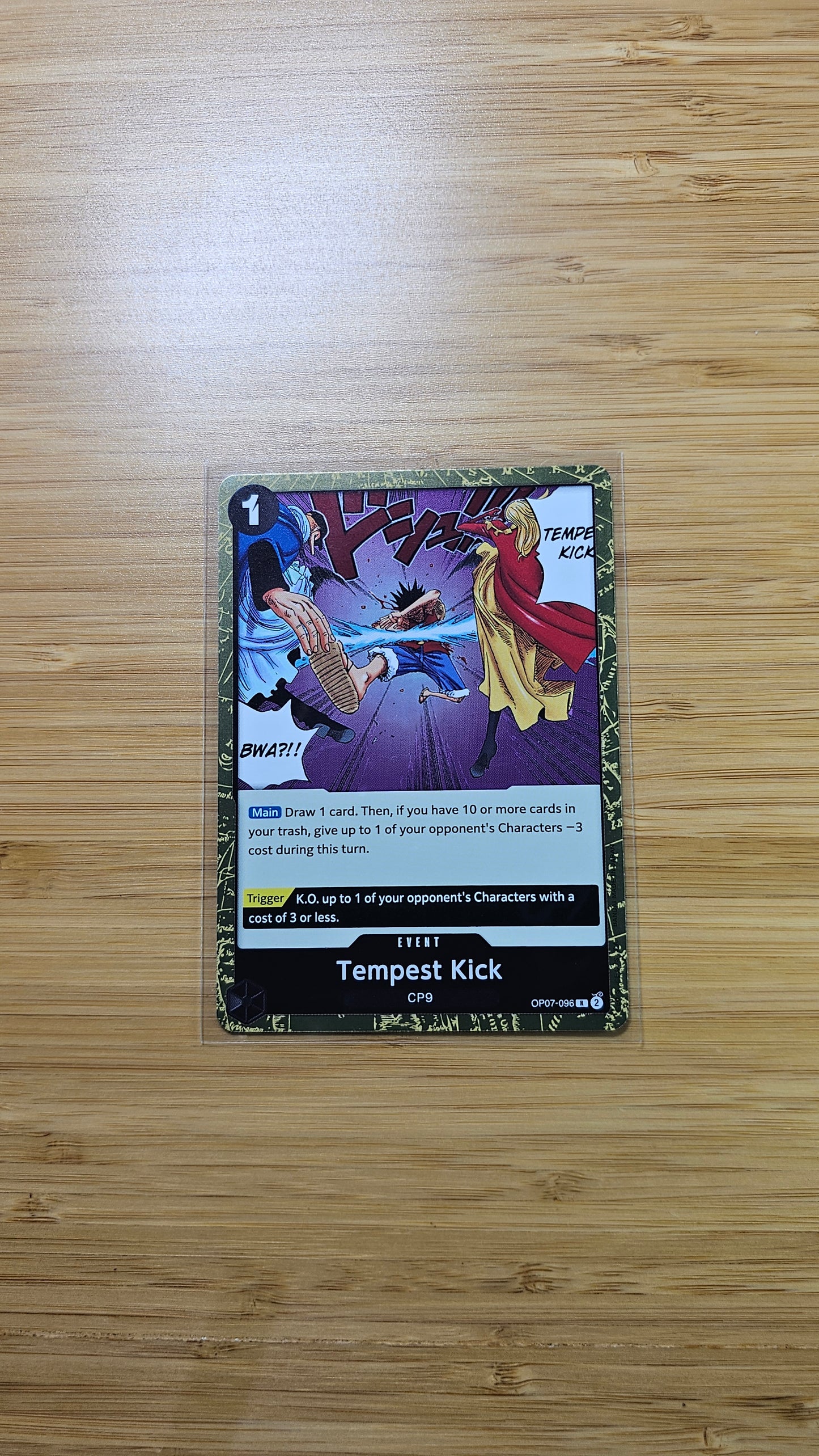 One Piece Card Game 500 Years in the Future OP07 Foil, Leader & Rare Single Cards