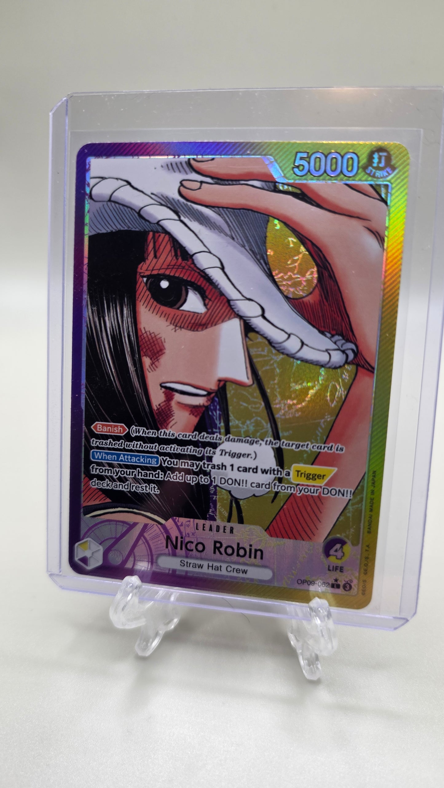 Nico Robin OP09-062 L⭐ Alt Art One Piece TCG (Emperors in the New World Set) English