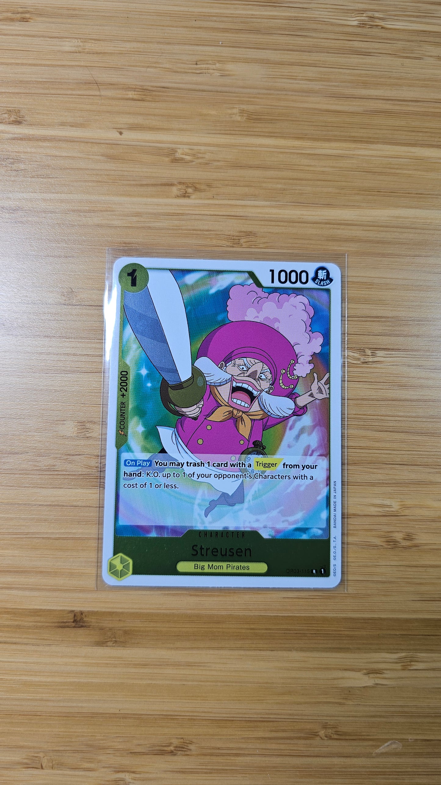 One Piece Card Game Pillars of Strength OP03 Foil, Leader & Rare Single Cards