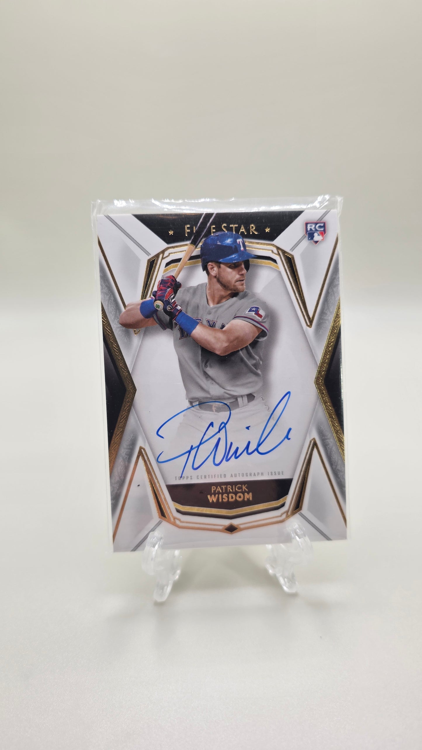 2019 Topps Five Star Patrick Wisdom Auto Rookie Card #FSA-PW