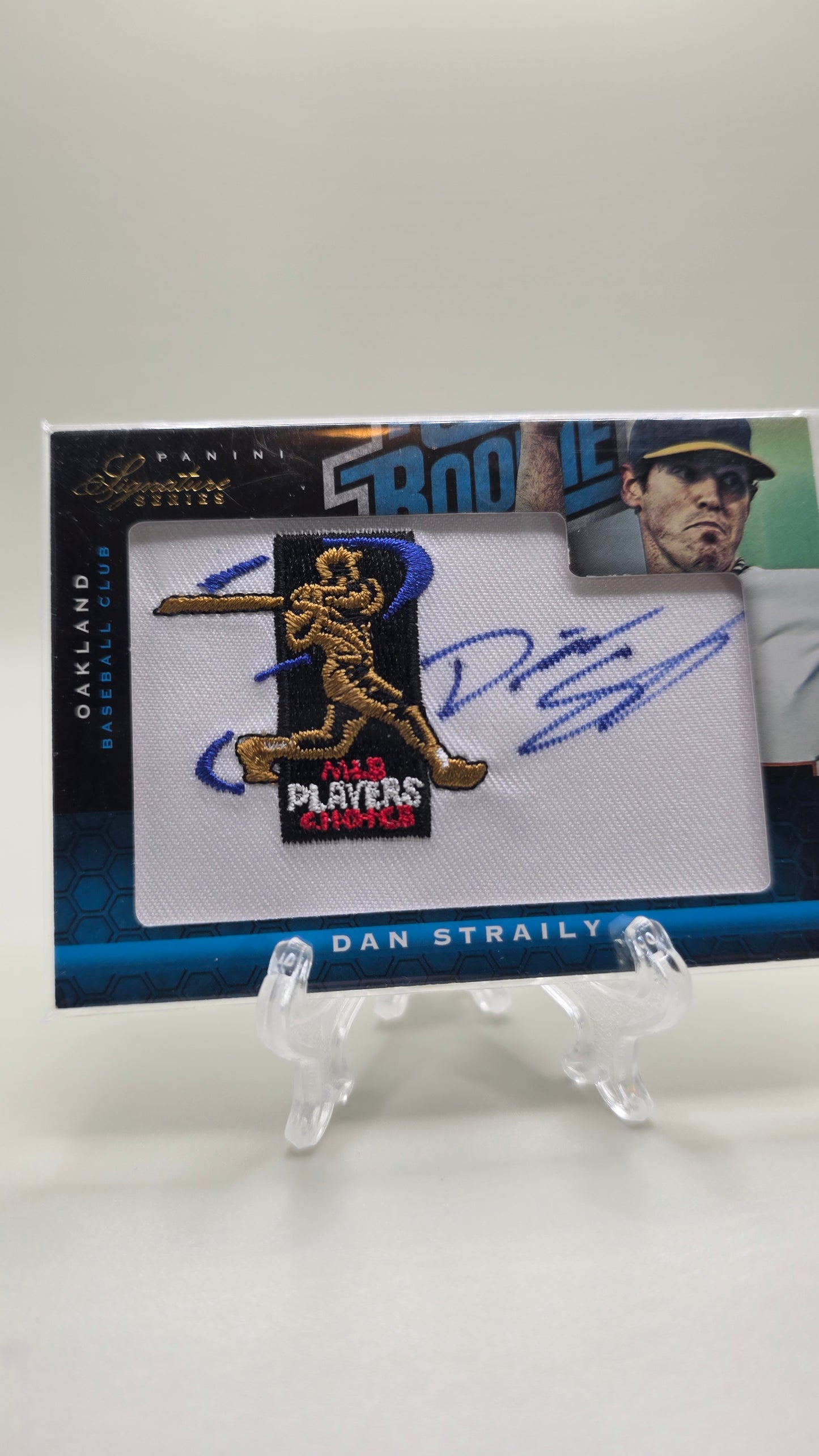 2012 Signature Series Dan Straily Rookie Patch Auto # /99 Card #158